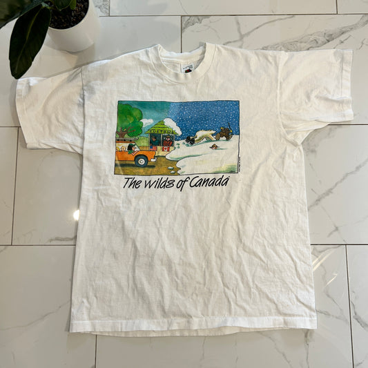 Vintage Canadian Border Tee (XL)