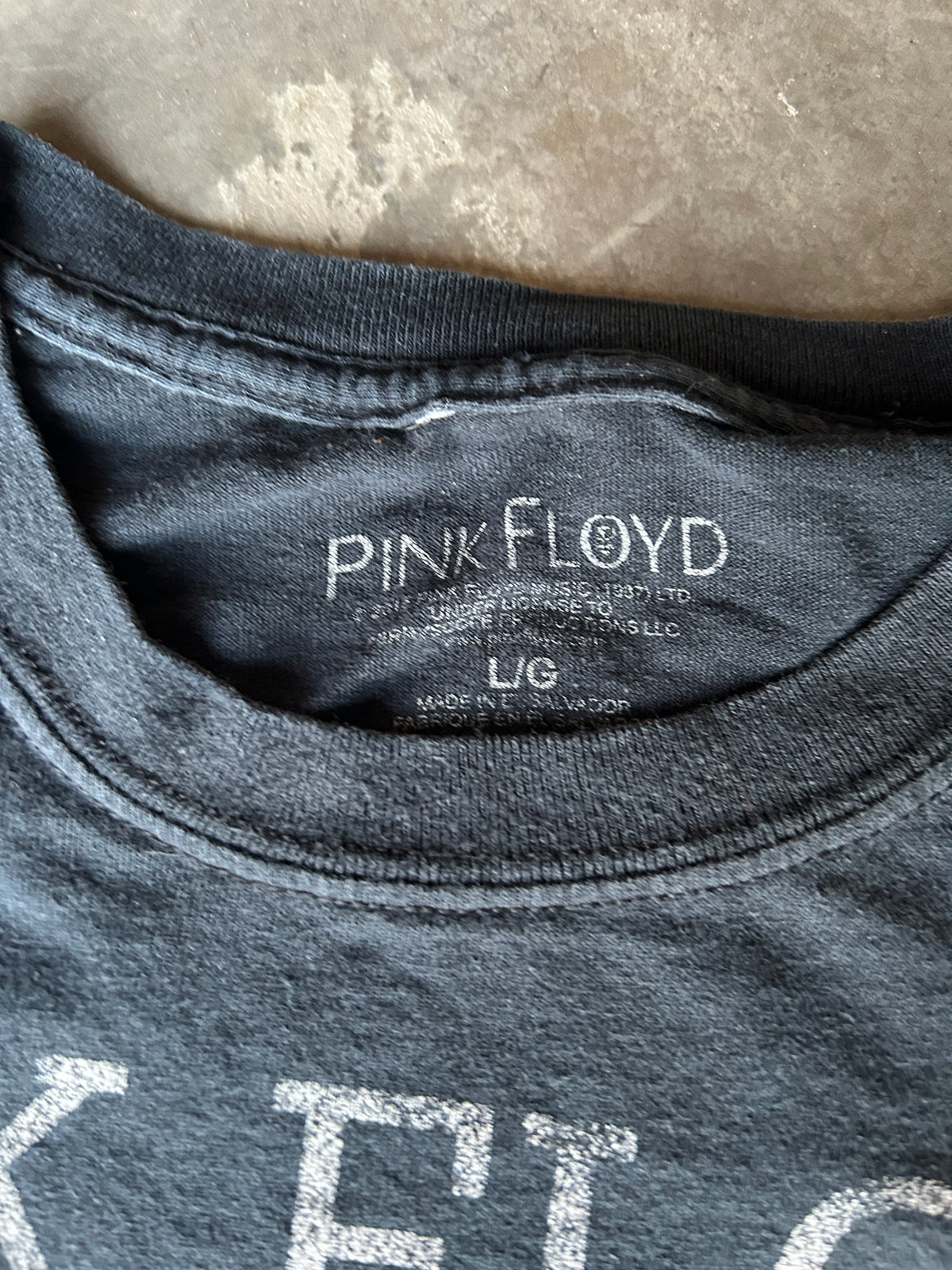 Pink Floyd Dark Side of the Moon Big Graphic Tee (L)