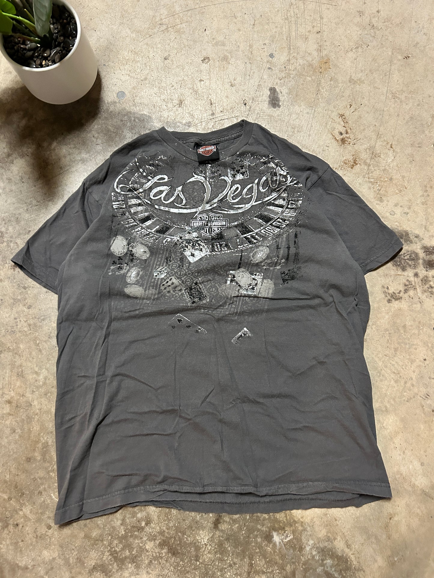 Harley Davidson Vegas Metallic Tee (L)