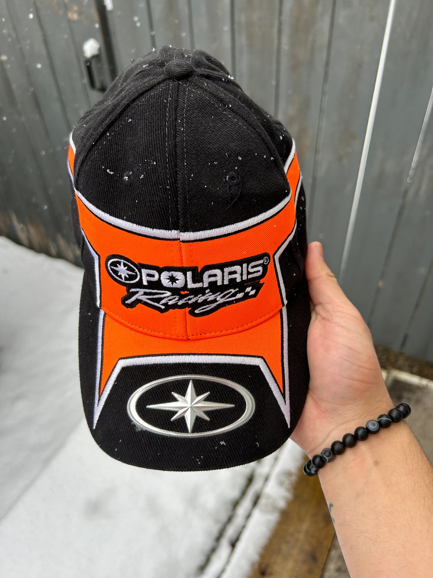 Vintage Polaris Racing Adjustable Hat