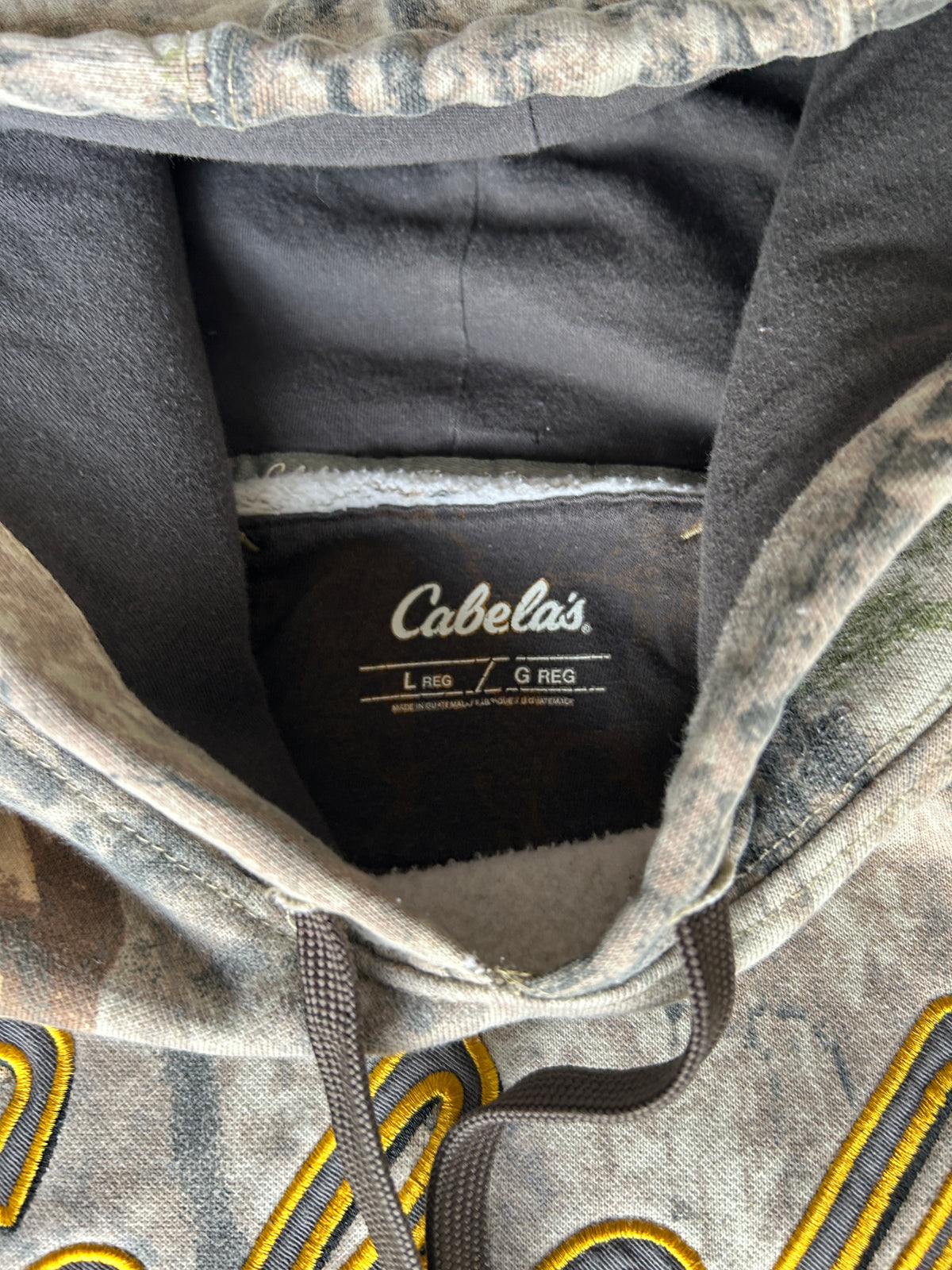 Cabelas Real Tree Camo Hoodie (L)