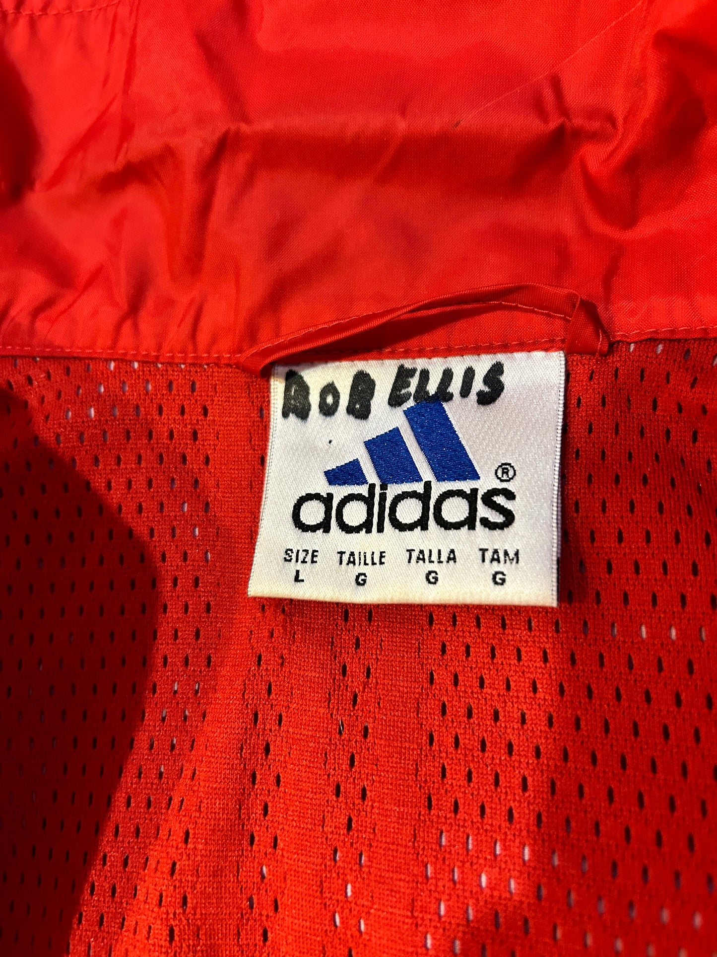 Vintage Y2K Adidas Windbreaker Jacket (L)