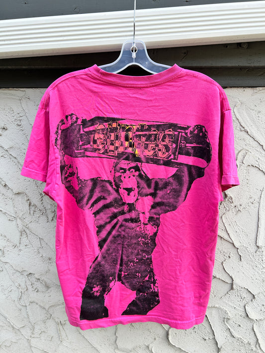 Y2K Etnies Pink Gorilla Tee (L)