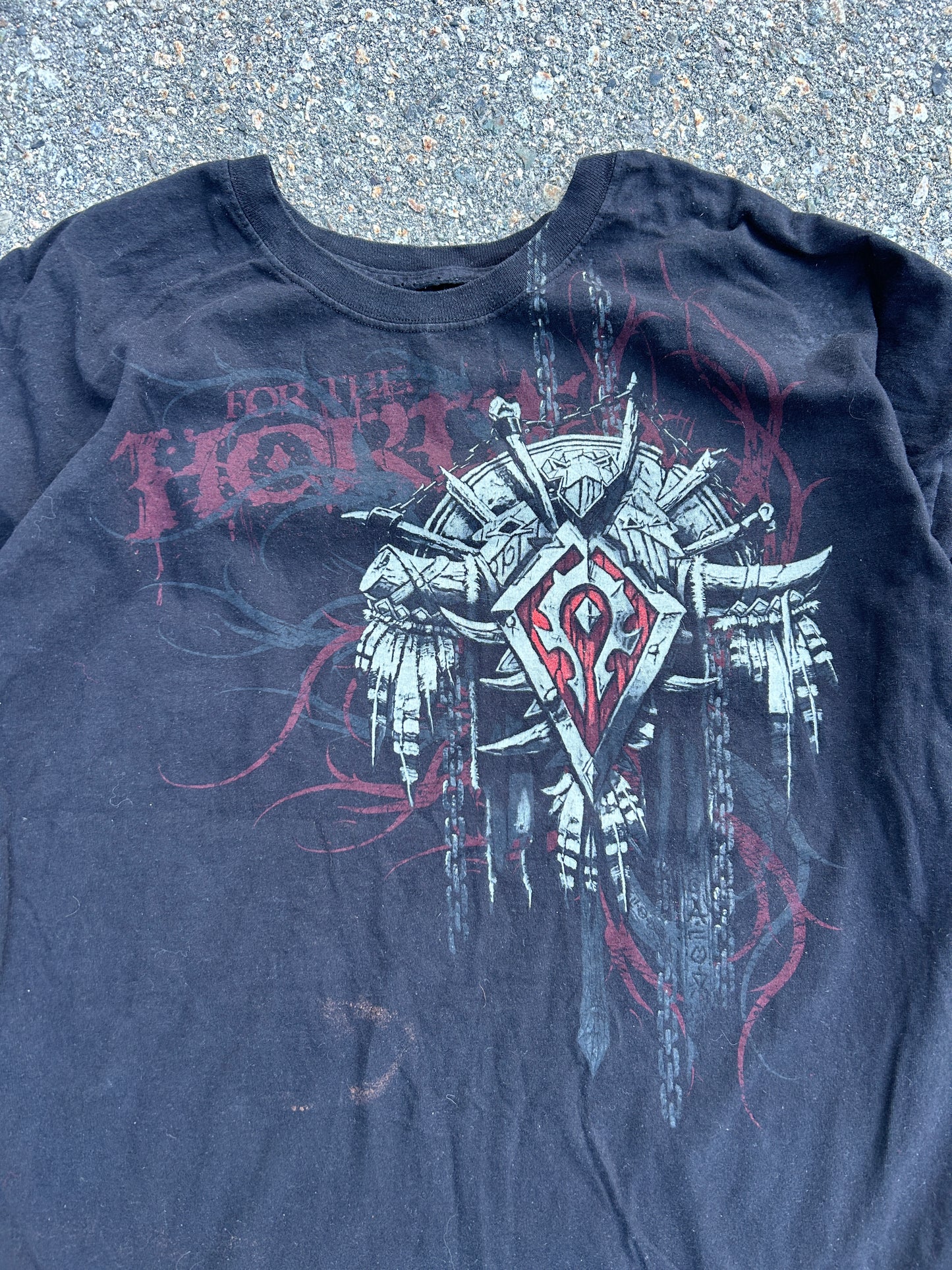 Vintage Y2K “For The Horde” Graphic Tee (2XL)