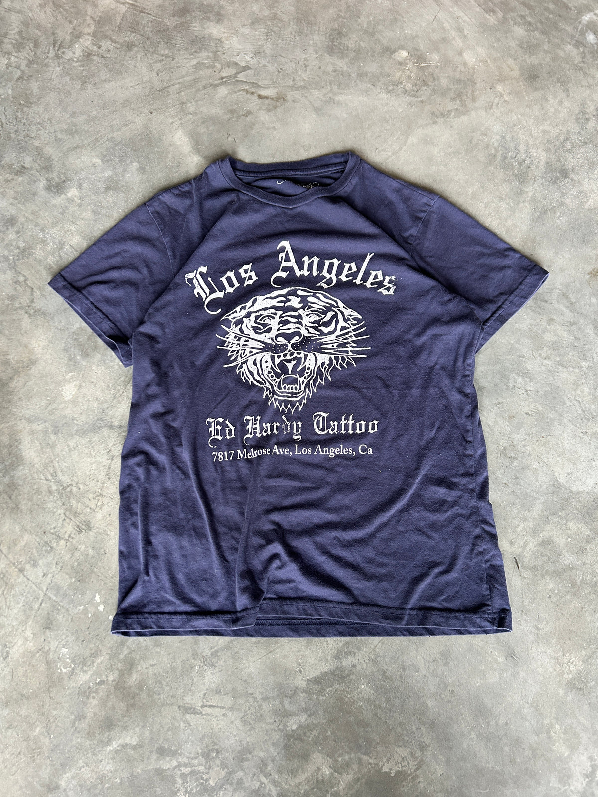 Y2K Ed Hardy Tiger Tee (S)