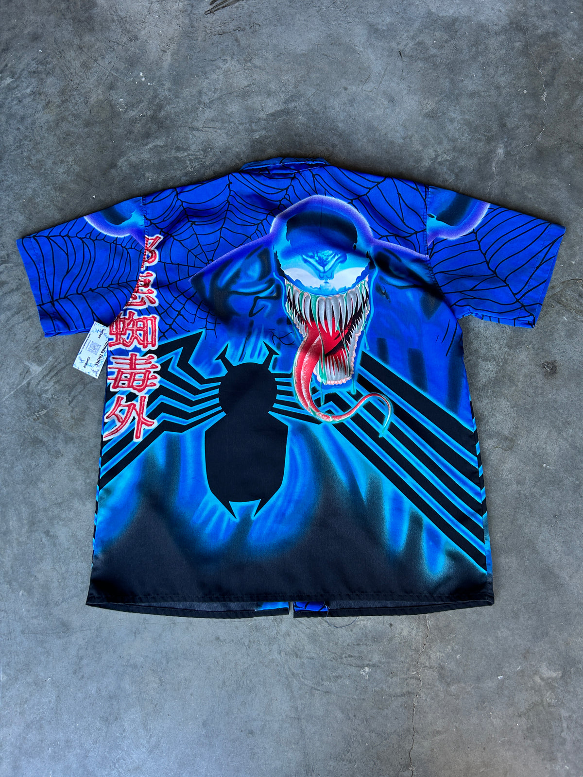 Y2K Venom AOP Button Up (XL)