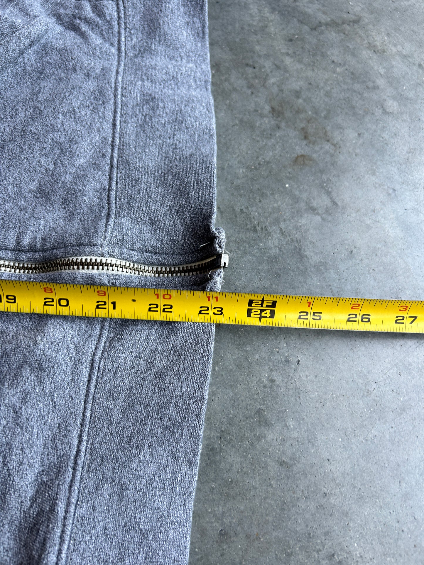 Y2K Oakley Software Heather Grey Zip Hoodie (S)