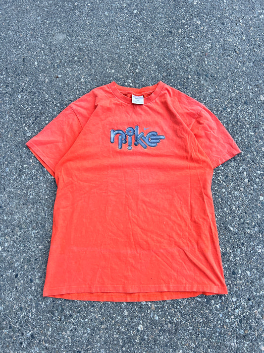 Y2K Nike Puff Print Tee (M)