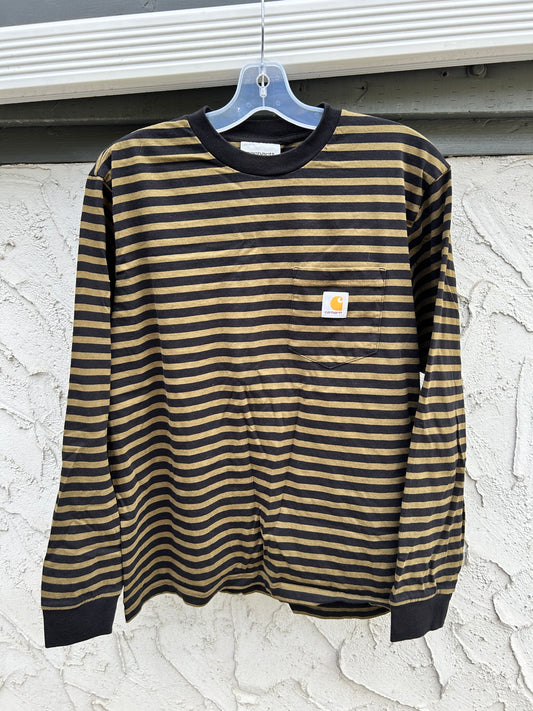 Carhartt Work in Progress Striped LS Shirt (L)