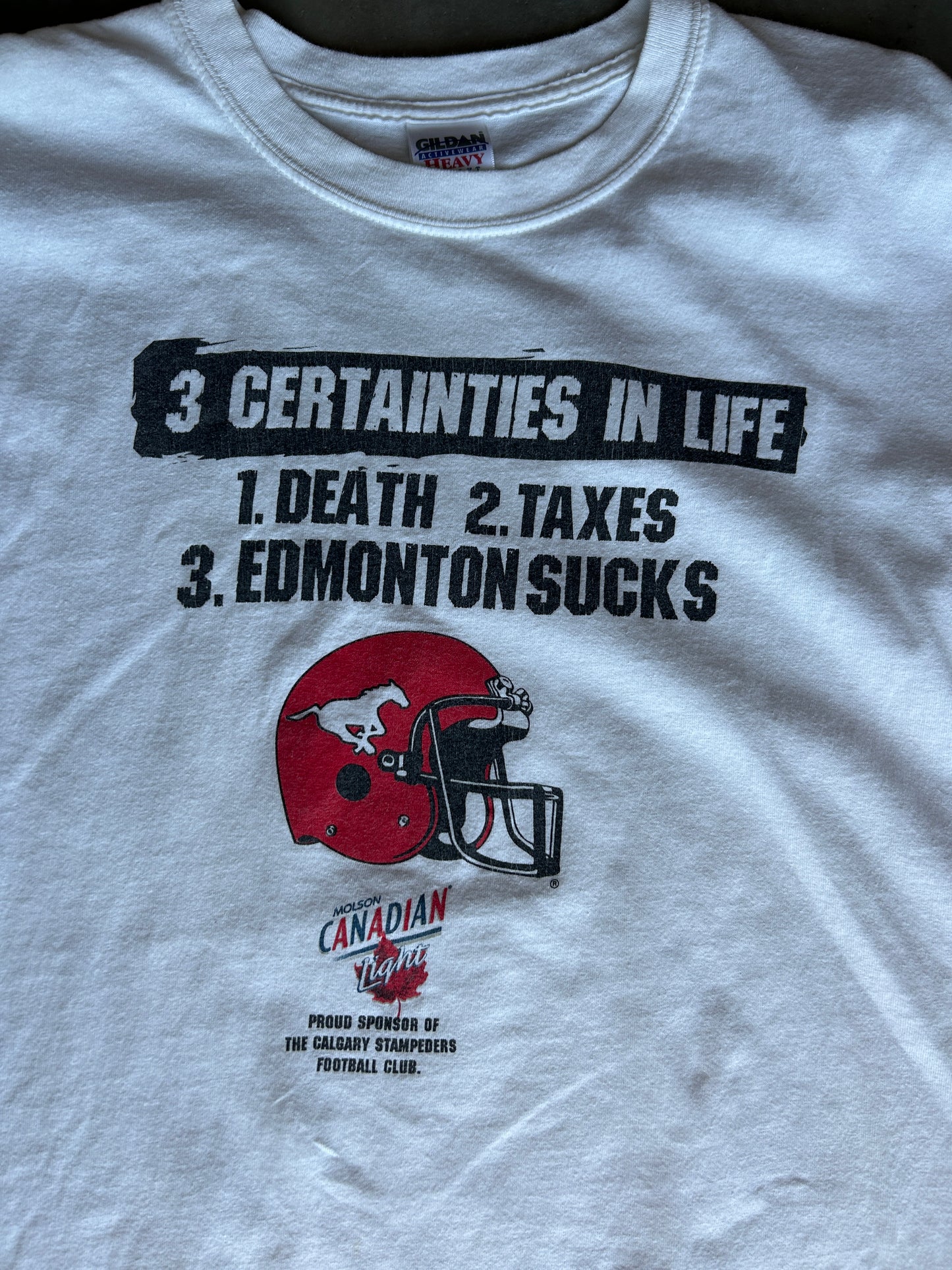 Vintage Edmonton Sucks CFL Tee (XL)