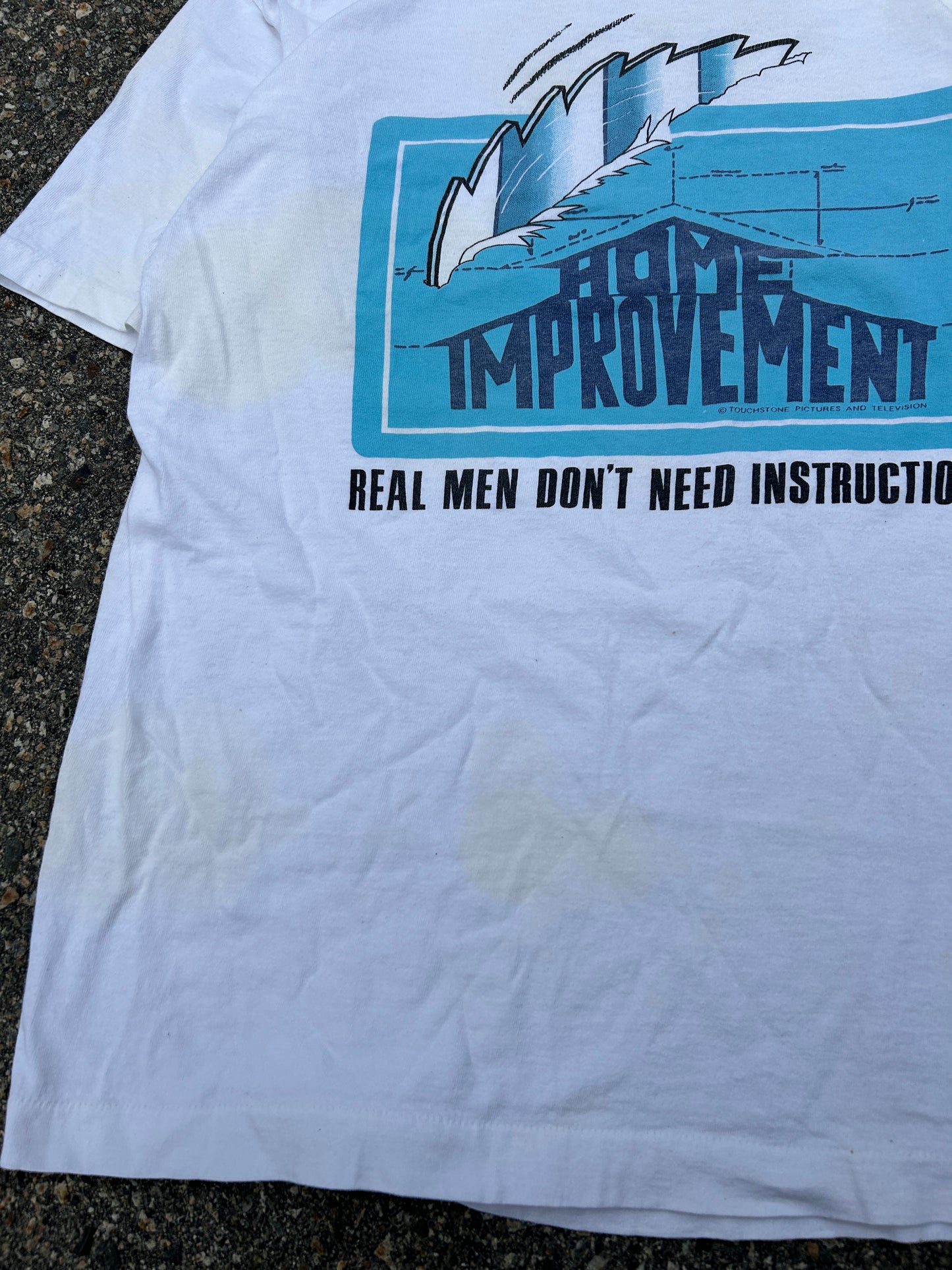 Vintage Single Stitch Home Improvement Tee (M)