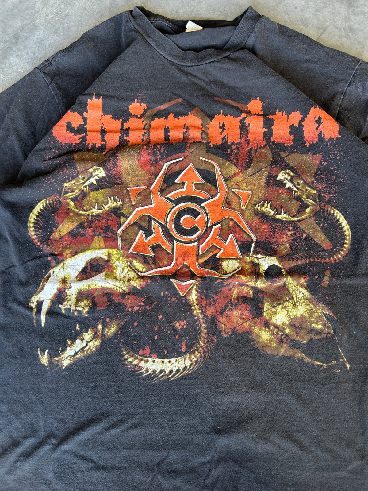 Y2K Chimaira Metal Band Tee (L)