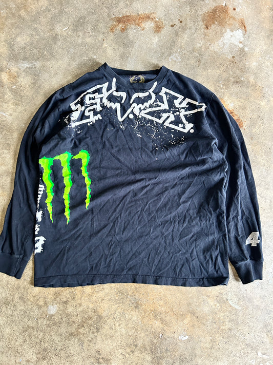 Y2K Monster x Fox Racing LS Shirt (L)