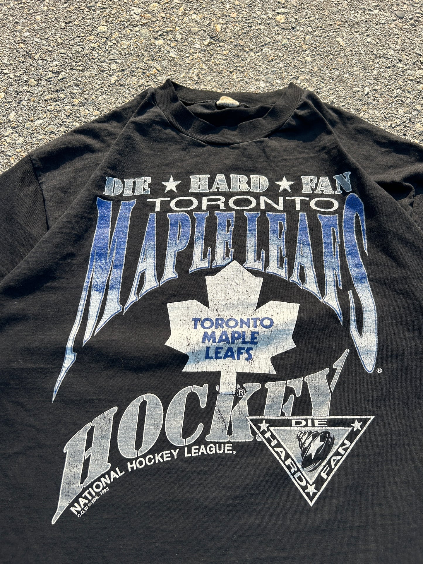 Vintage 1993 Single Stitch Toronto Maple Leafs Tee (XL)