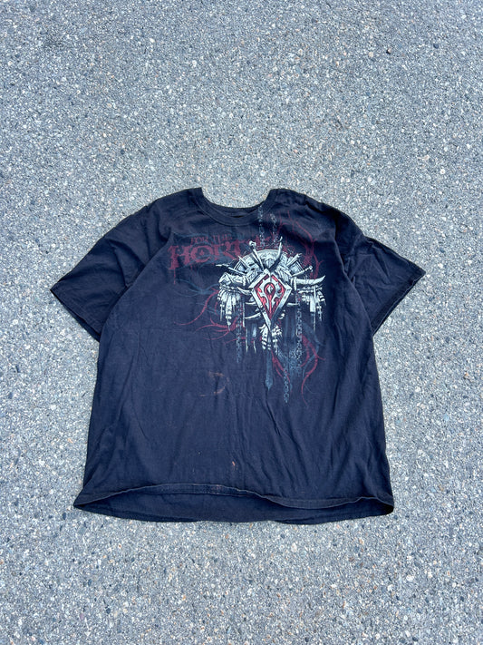 Vintage Y2K “For The Horde” Graphic Tee (2XL)