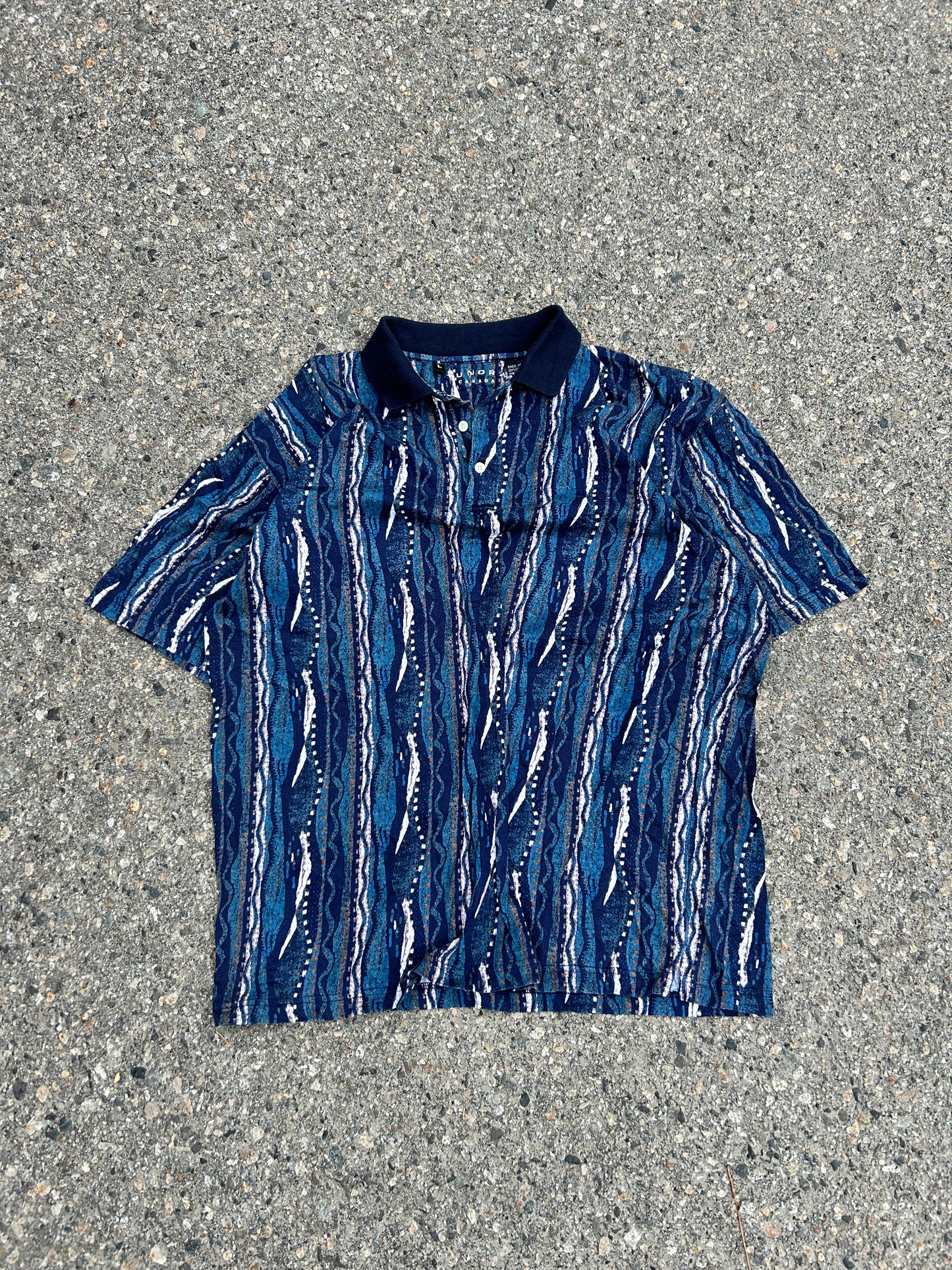 Tundra “Coogi Style” 1/4 Button Shirt (L)