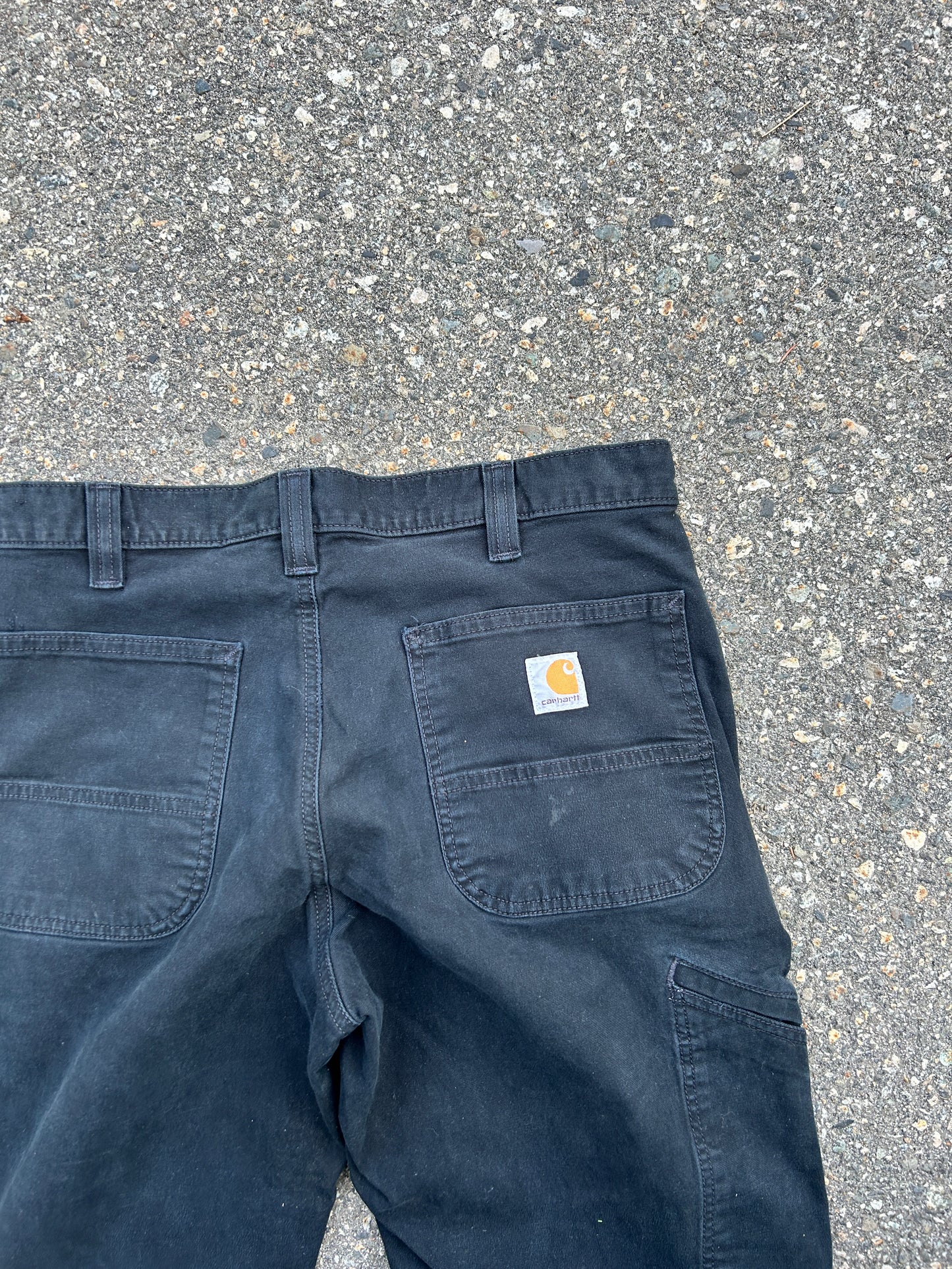 Faded Black Carhartt Pants (34x32)