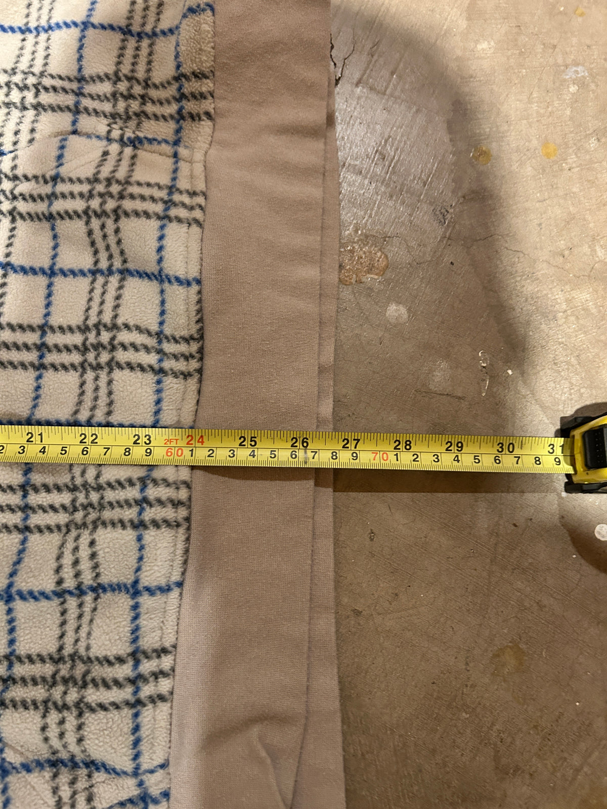 Y2K Firefly Plaid Fleece Hoodie (L)