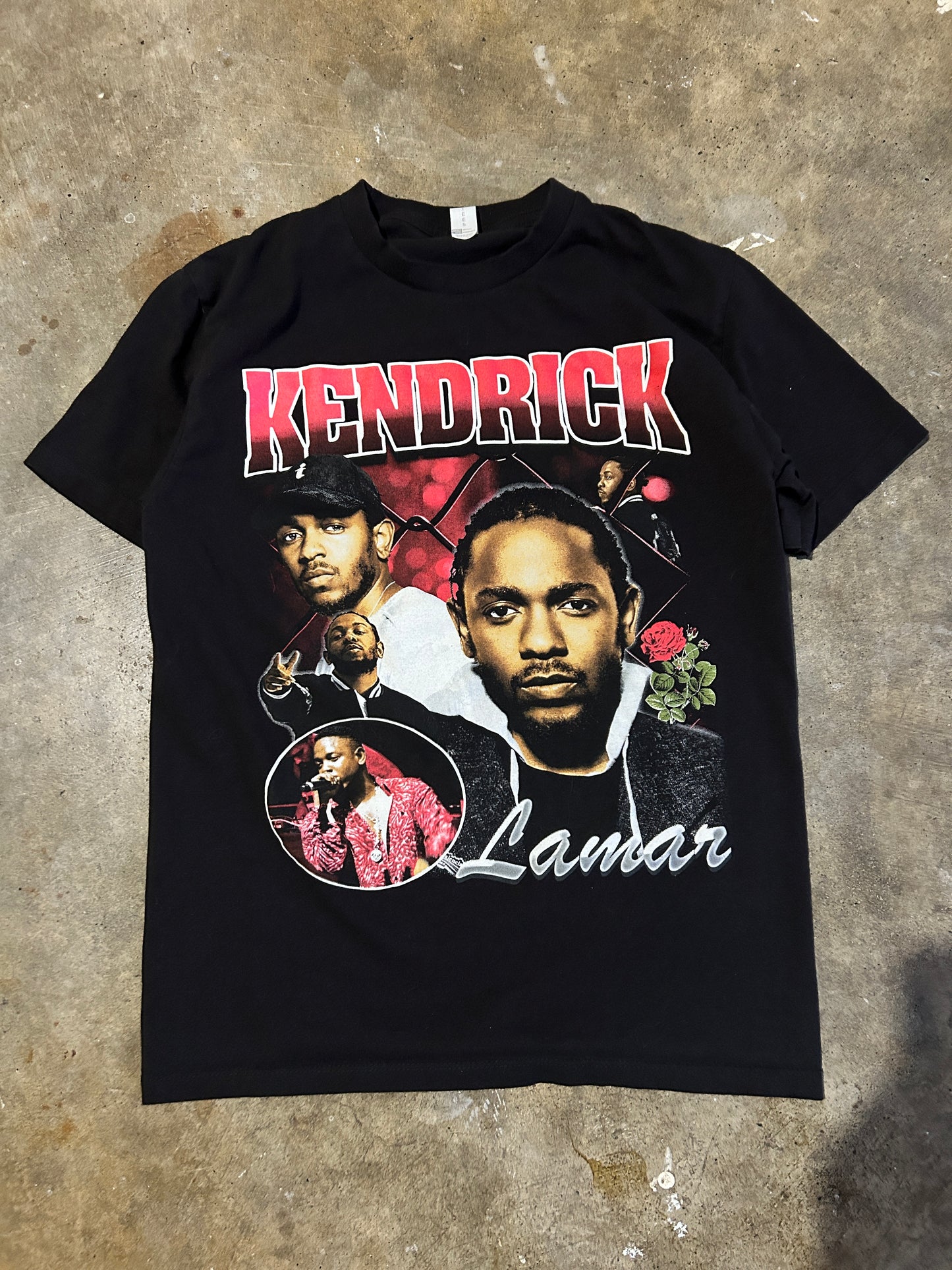 Kendrick Lamar Rose Rap Tee (M)