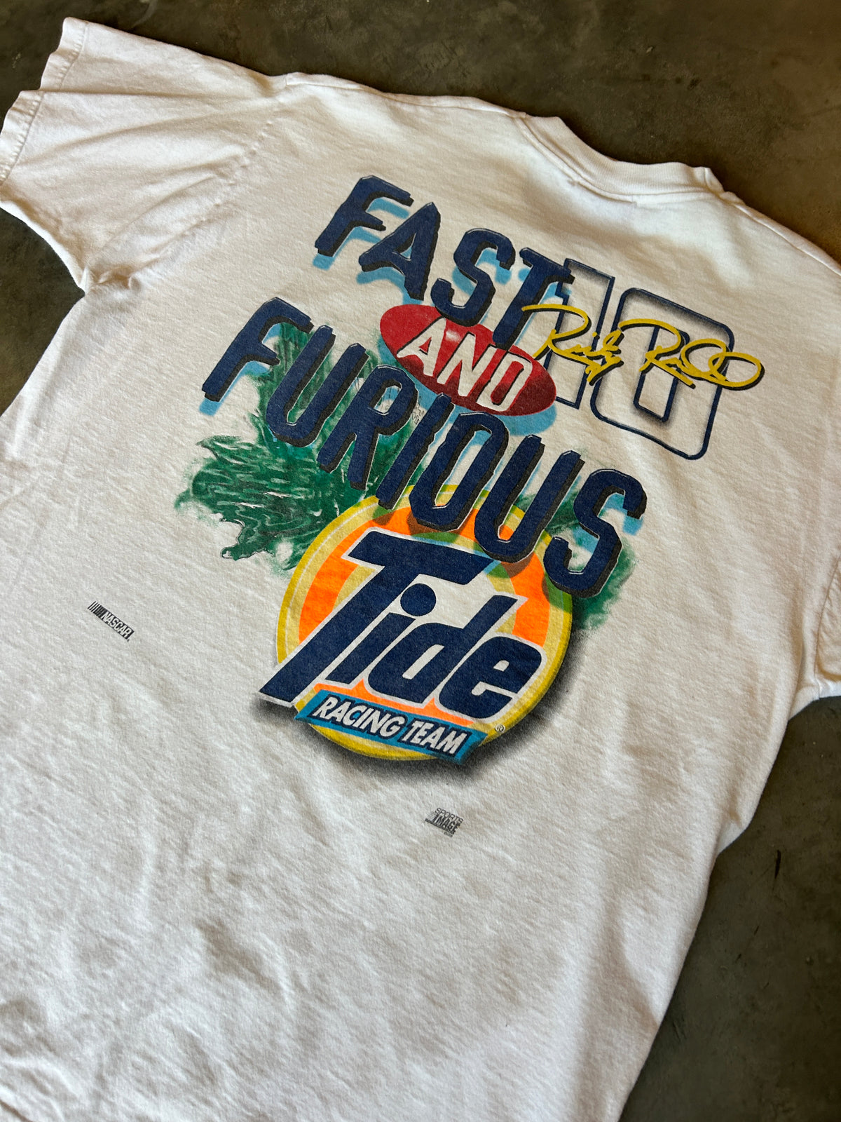 Vintage NASCAR Tide Fast and Furious Racing Tee (XL)
