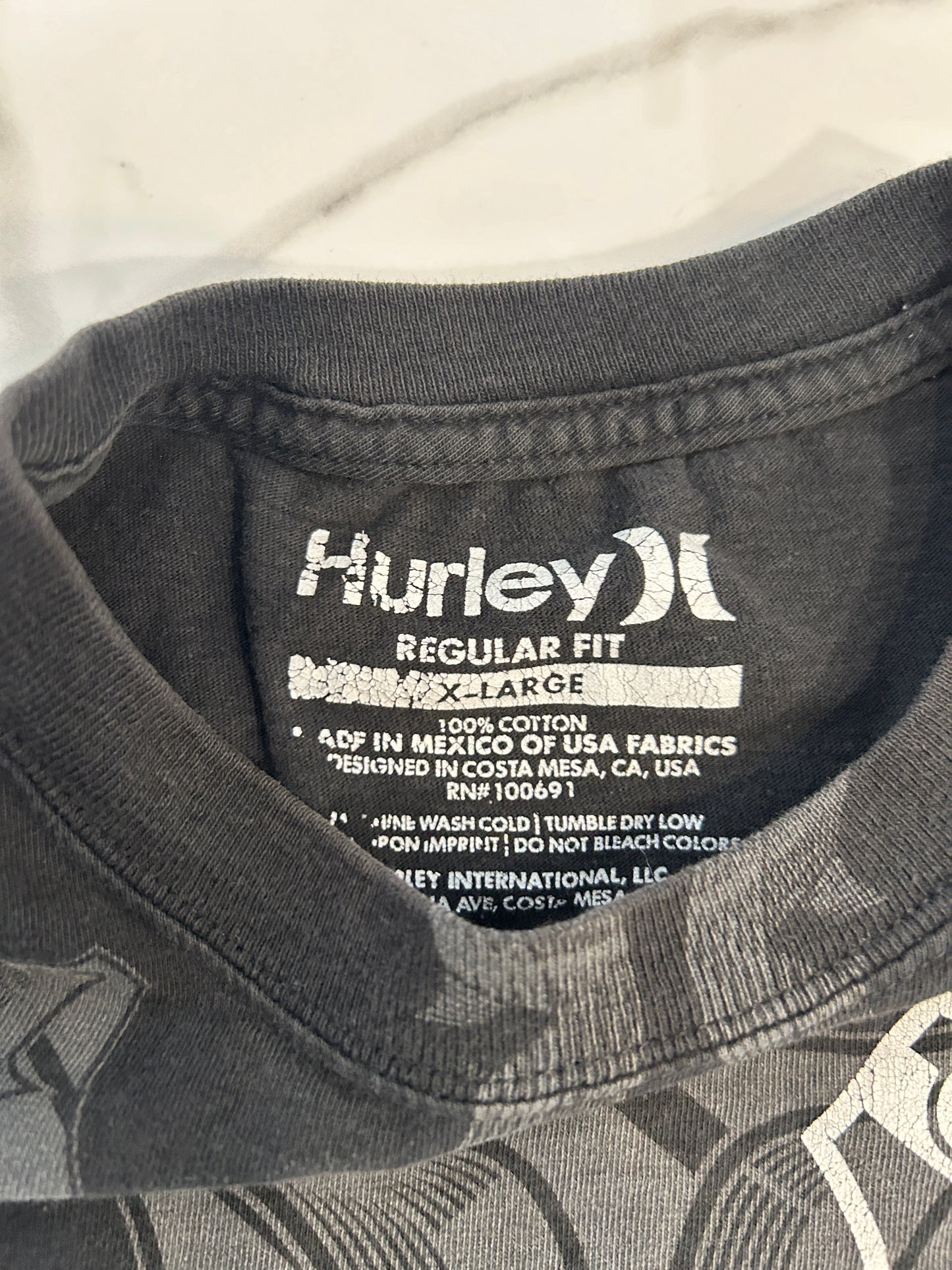 Y2K Hurley Graphic Tee (XL)