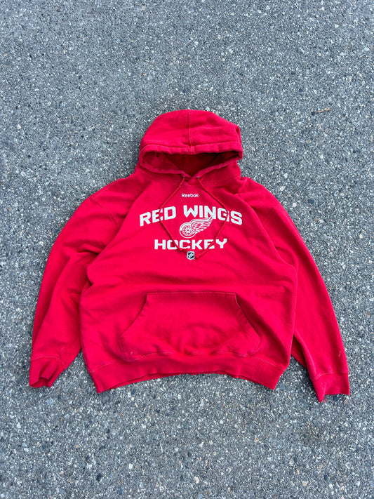 Reebok Detroit Redwings Hoodie (L)