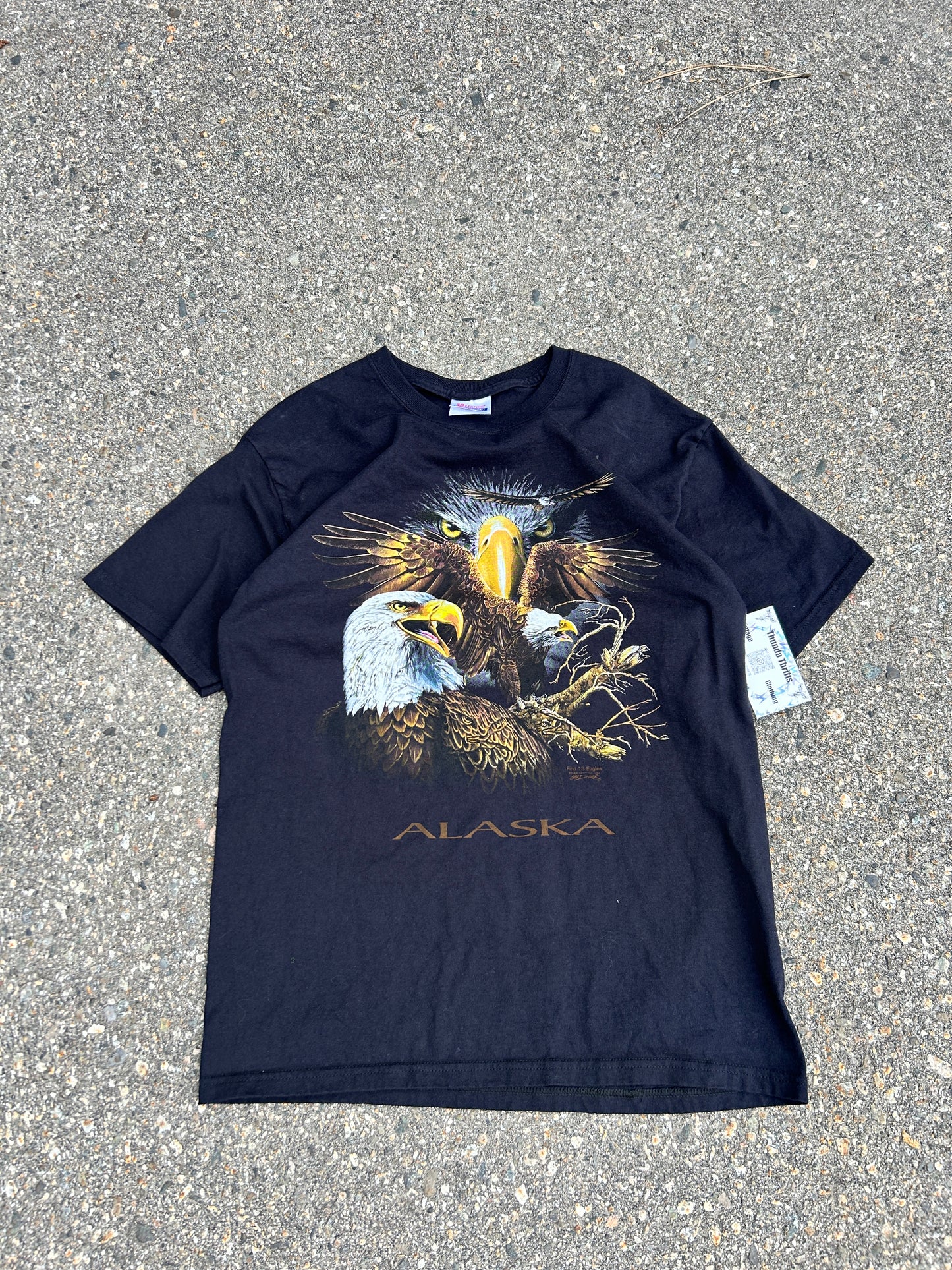 Vintage Alaska 13 Eagles Tee (M)