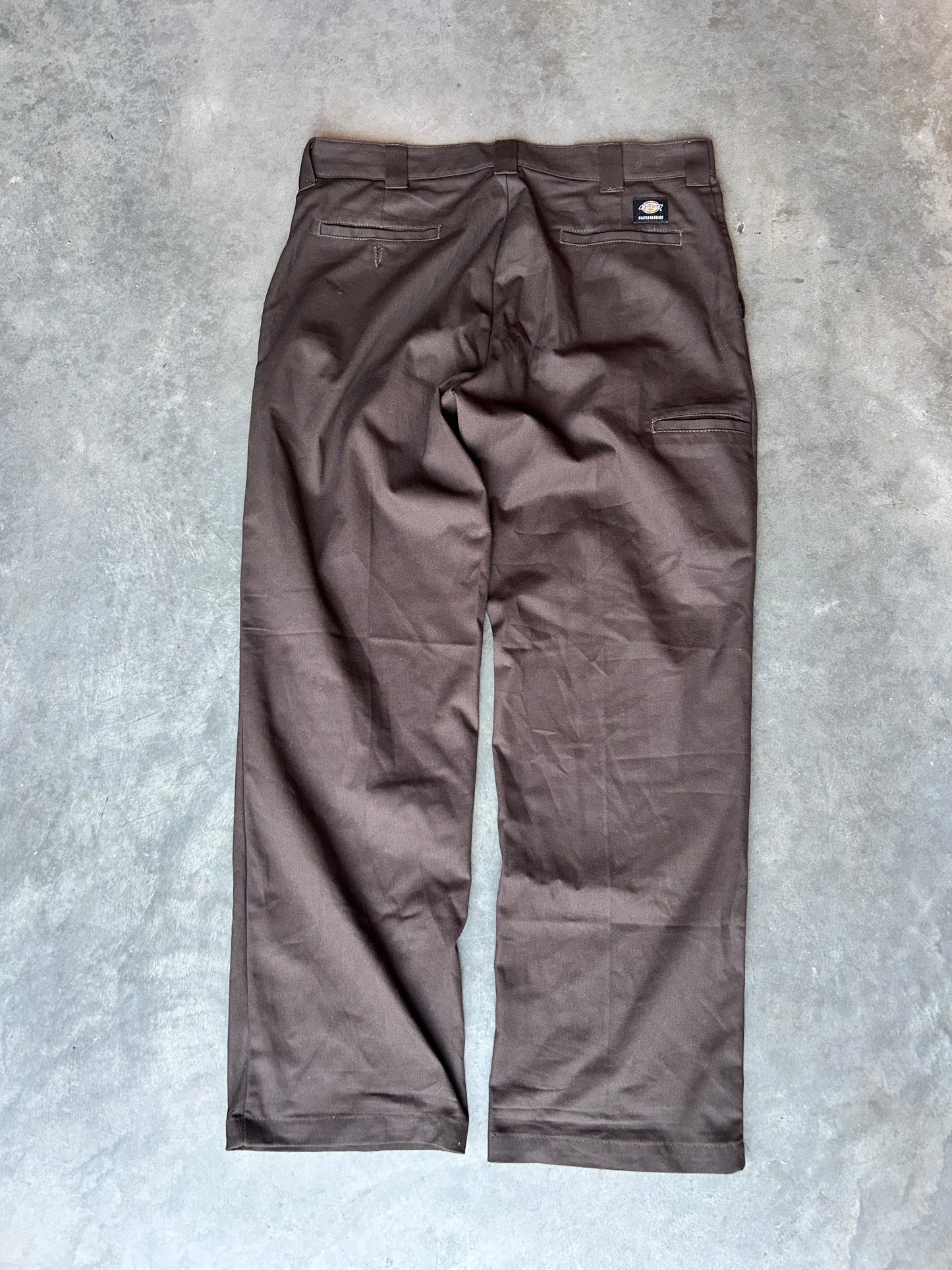 Brown Dickies Skateboarding Pants (36x32)