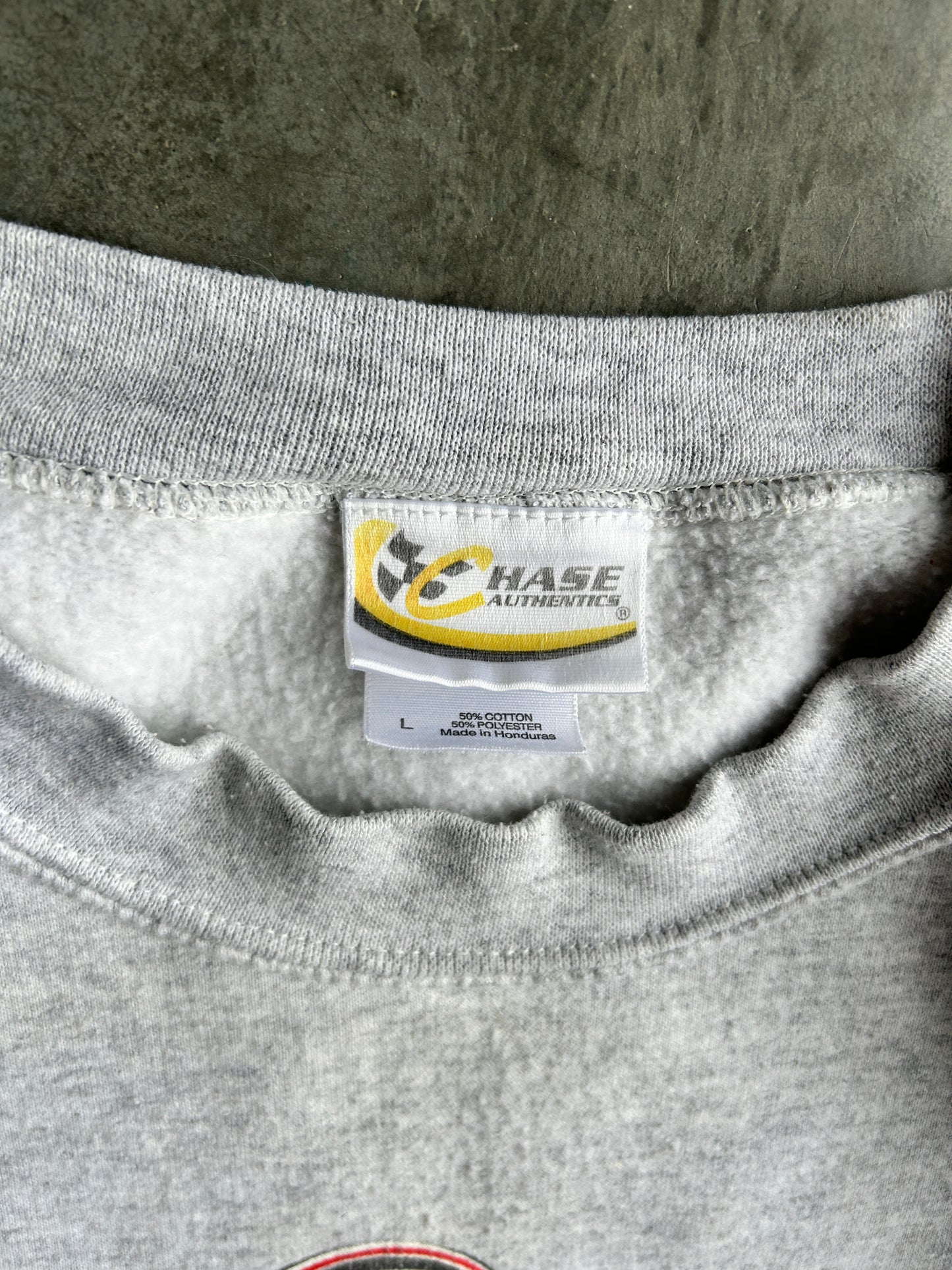 Vintage NASCAR Kyle Perry Grey Crew (L)