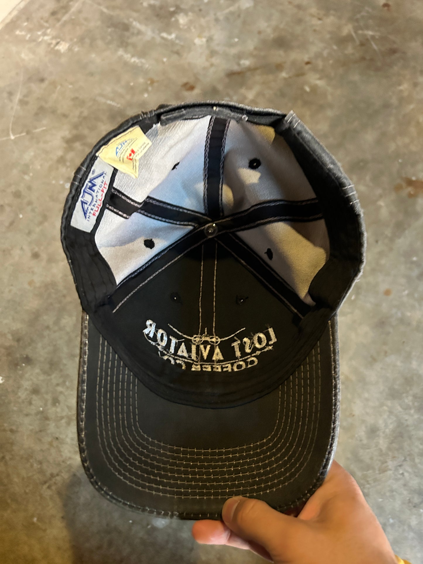 Vintage Lost Aviator Coffee Co Hat