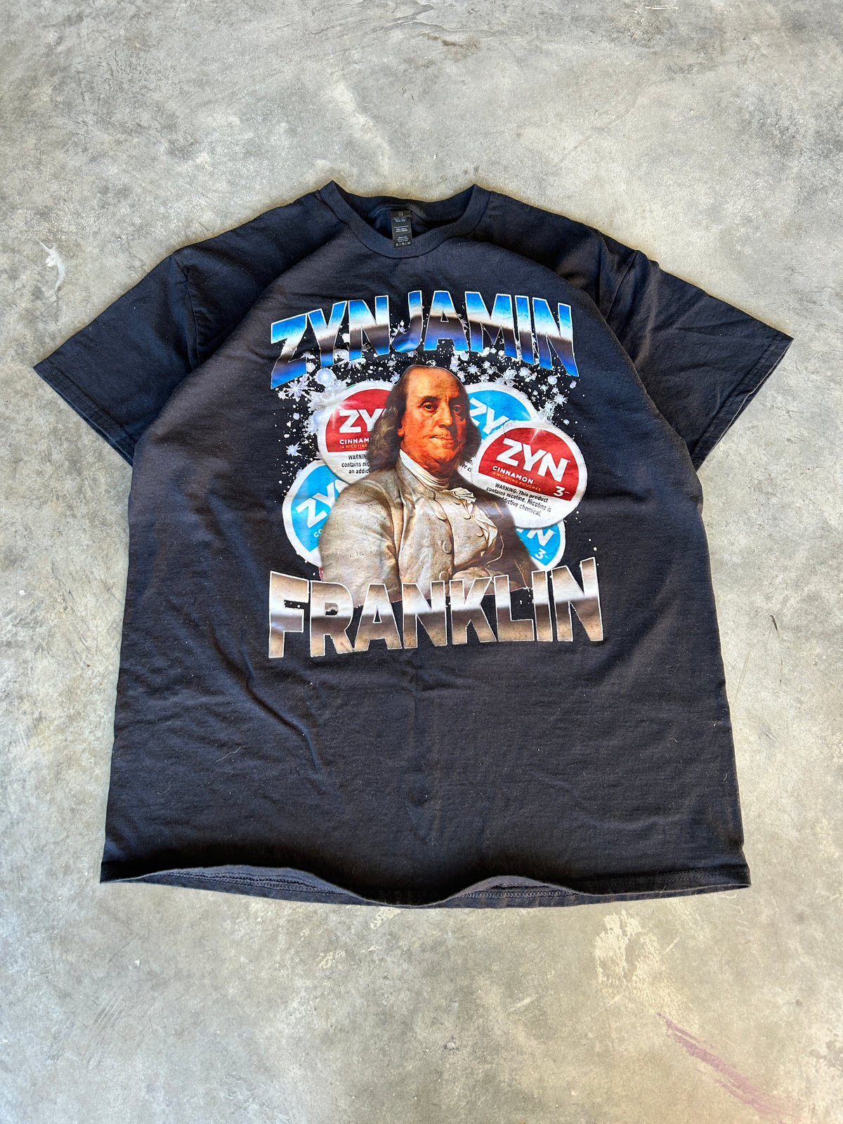 Zynjamin Franklin Humour Rap Tee (XL)