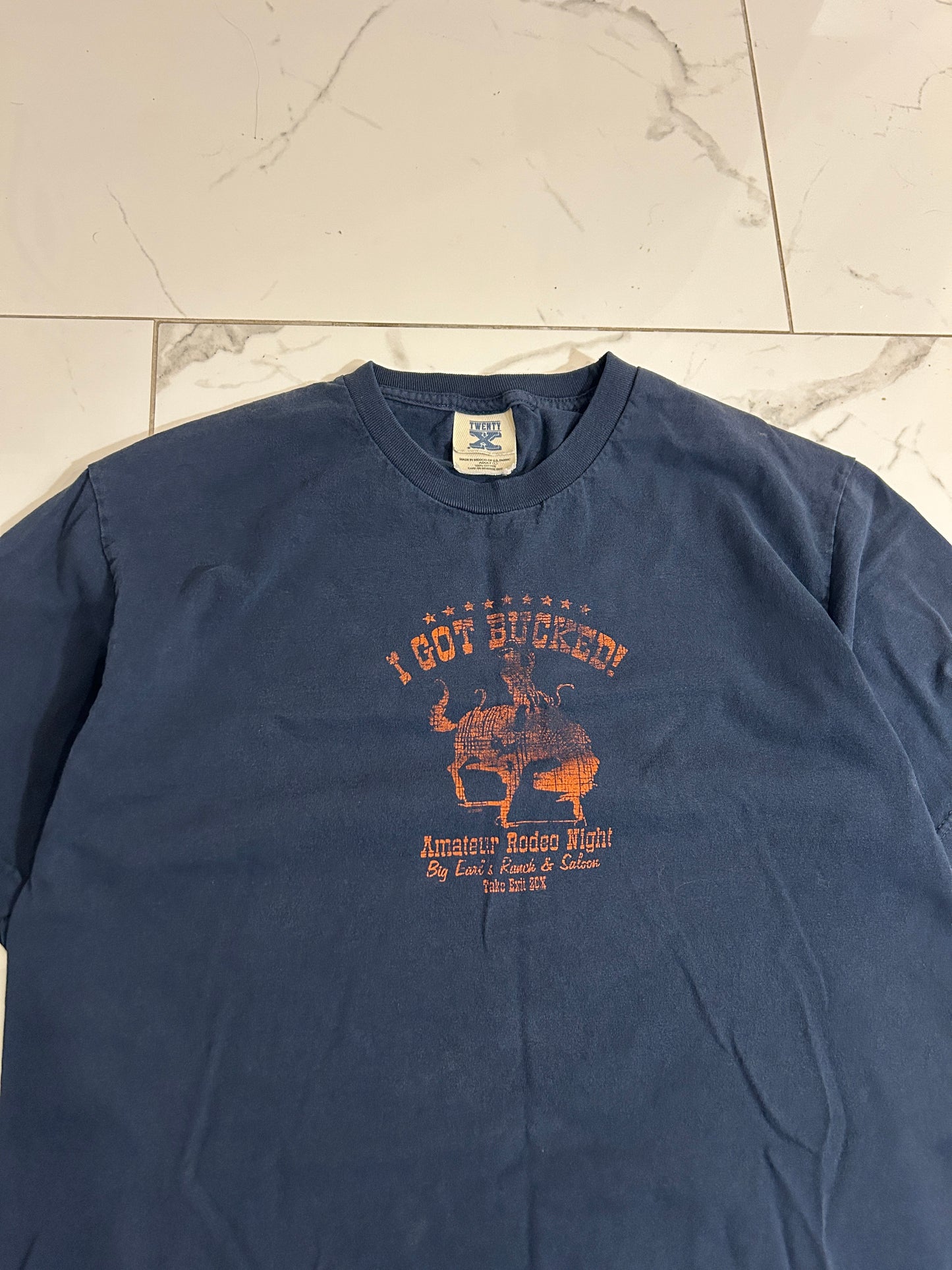 Vintage Rodeo Humour Tee (L)