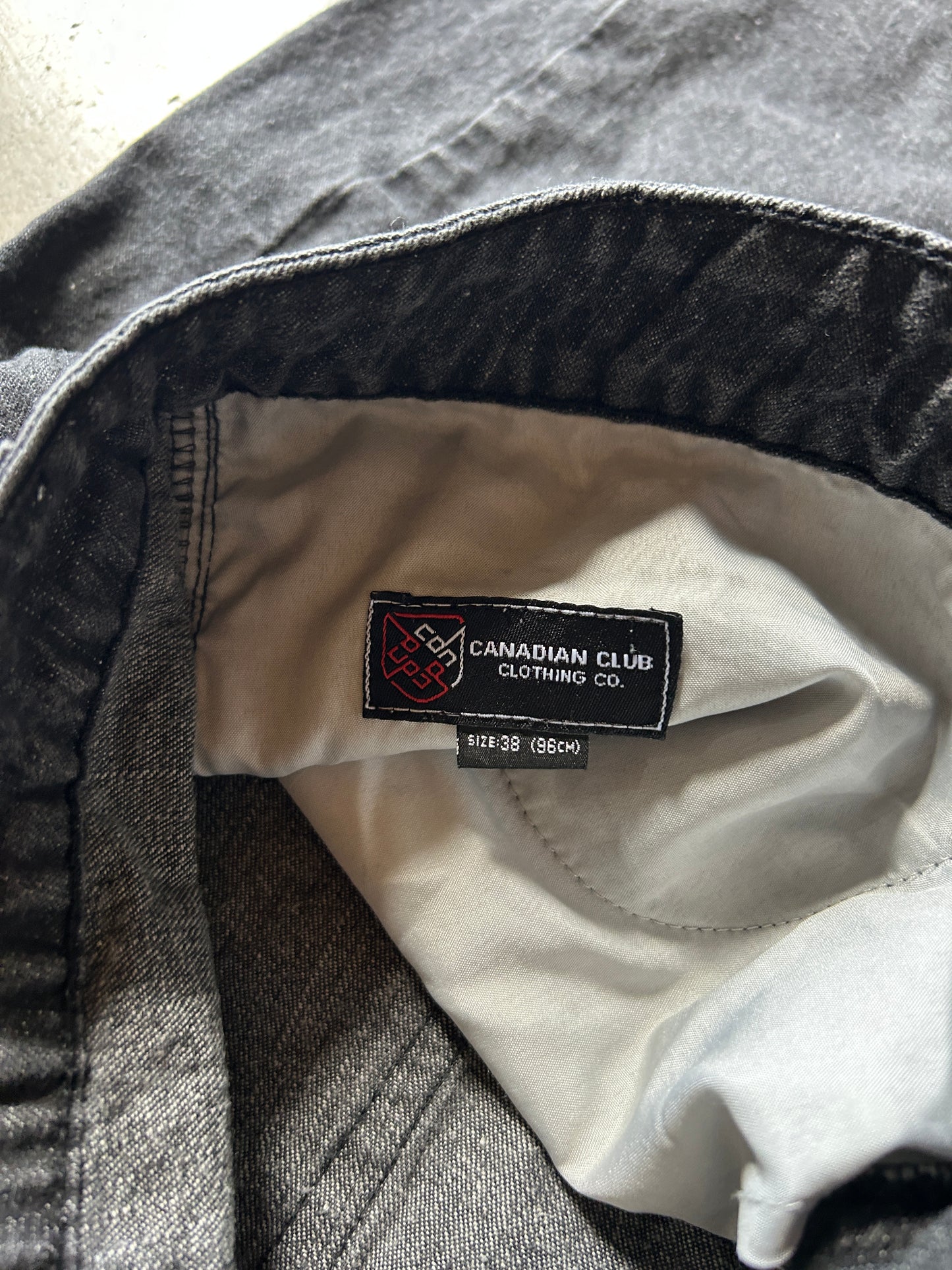 Canadian Club Charcoal Wash Jorts (36W)