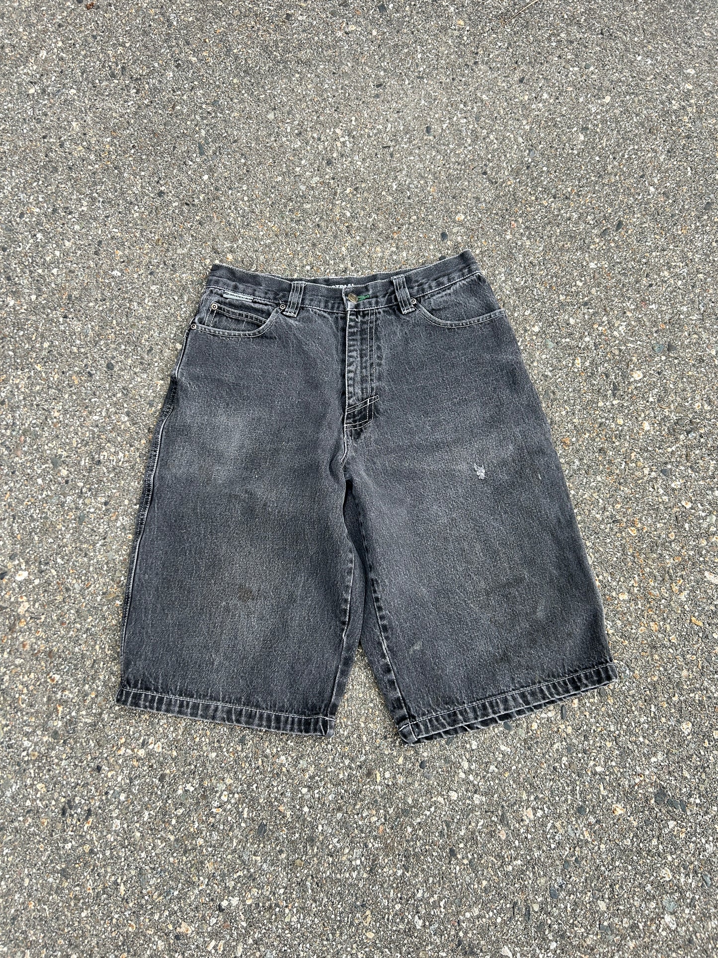 Y2K R2 Baggy Black Carpenter Jorts (32W)