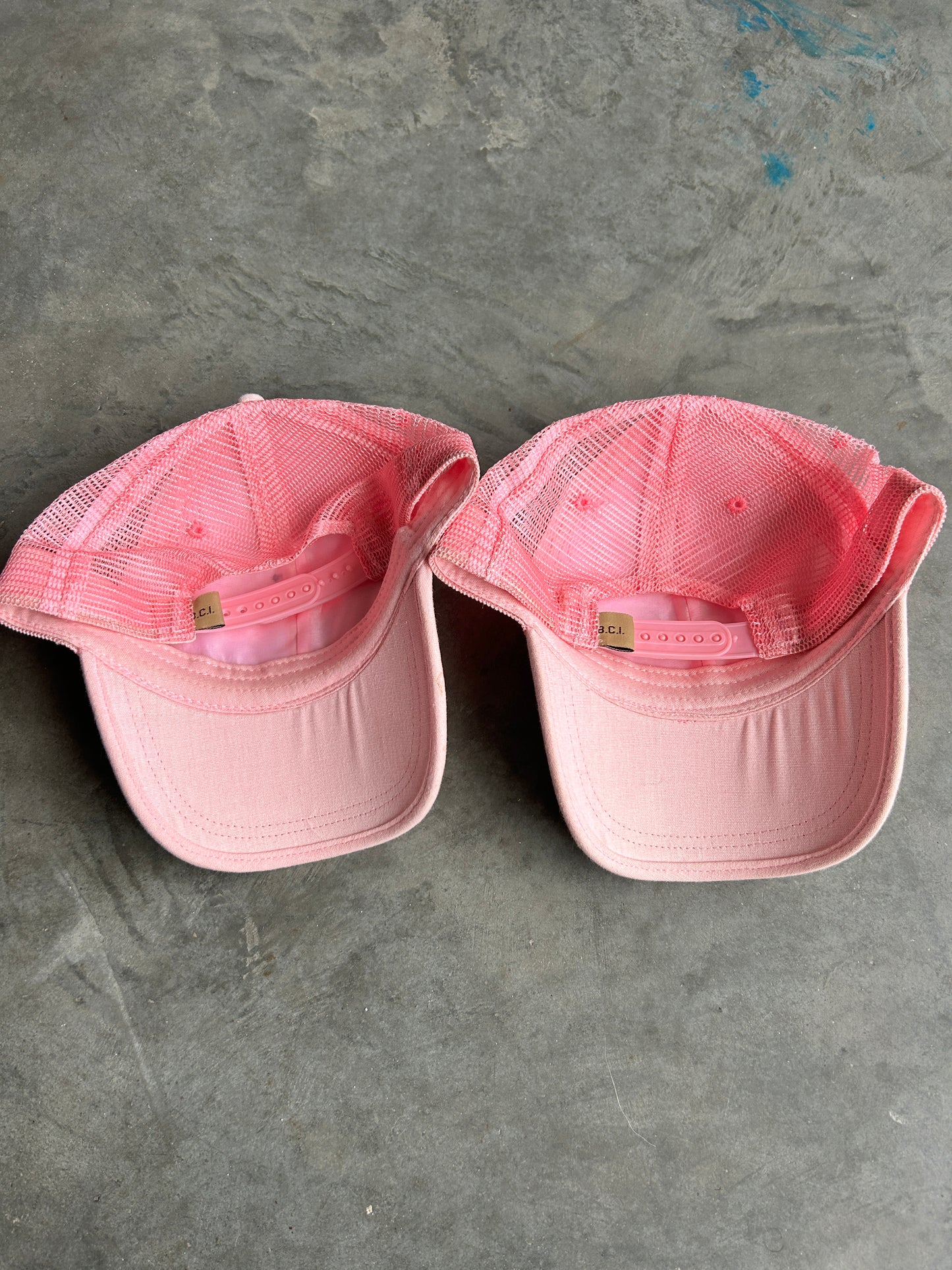Pair of Von Dutch Parody Hats