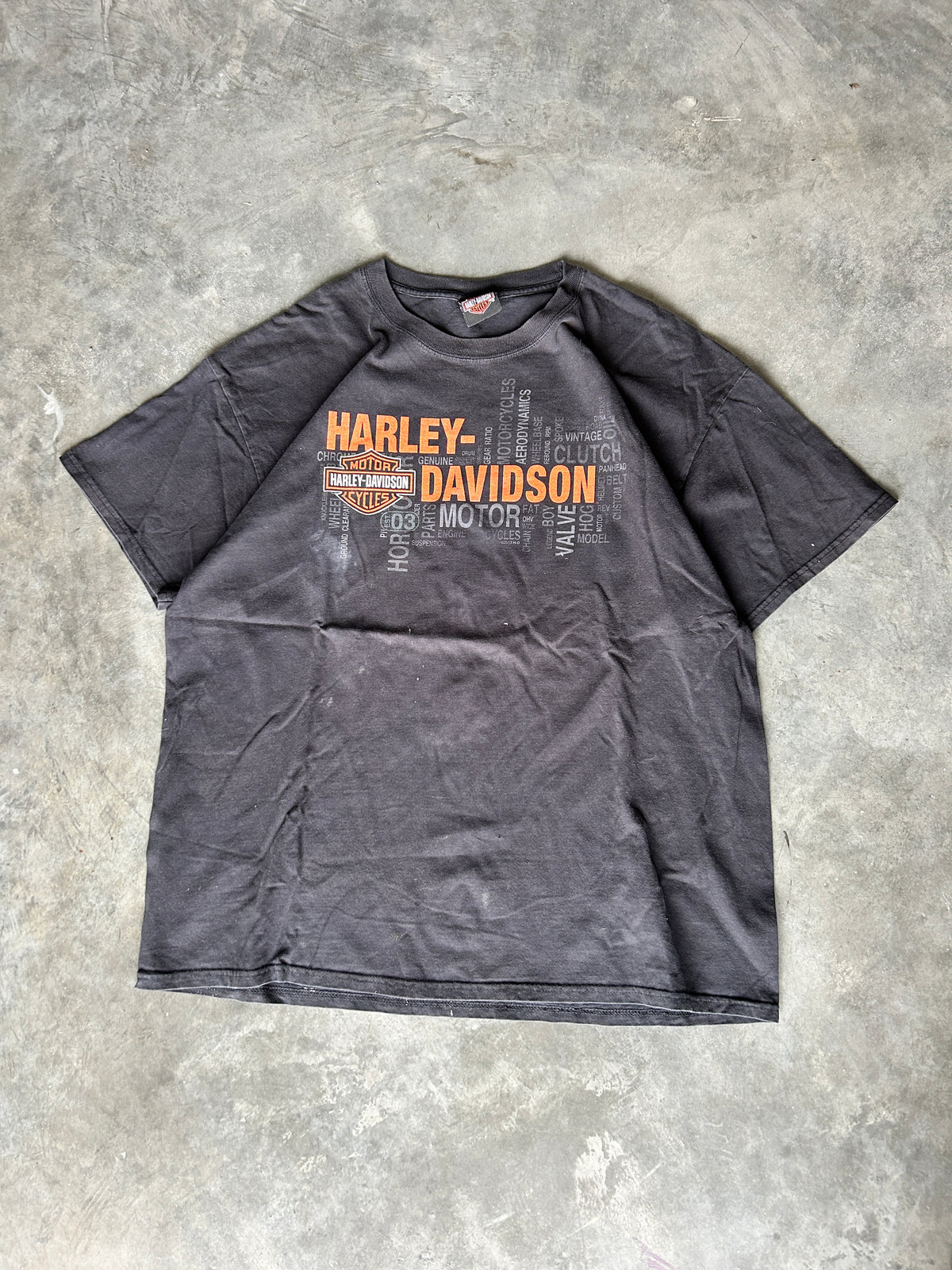 Vintage Harley Lone Wolf Tee (XL)