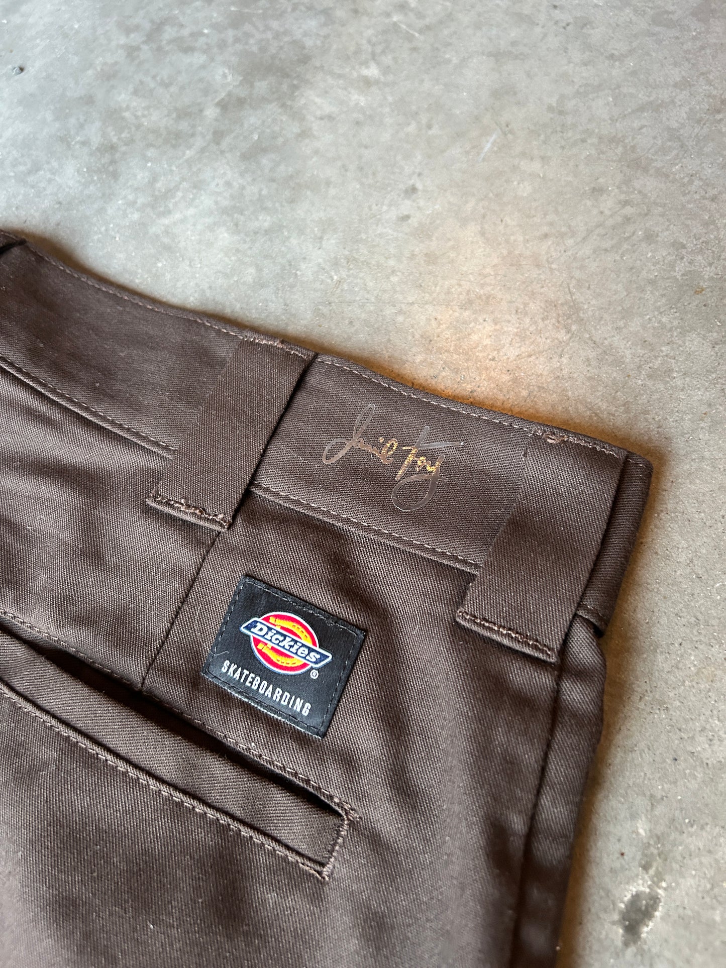 Brown Dickies Skateboarding Pants (36x32)