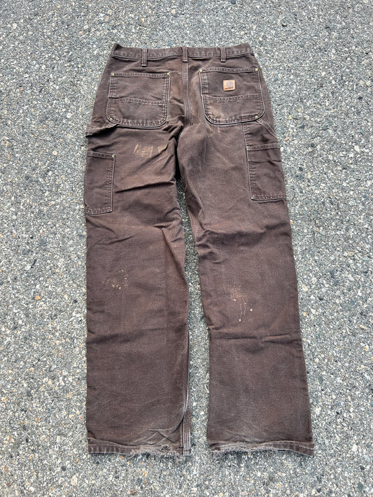 Brown Carhartt Double Knees (32x32)