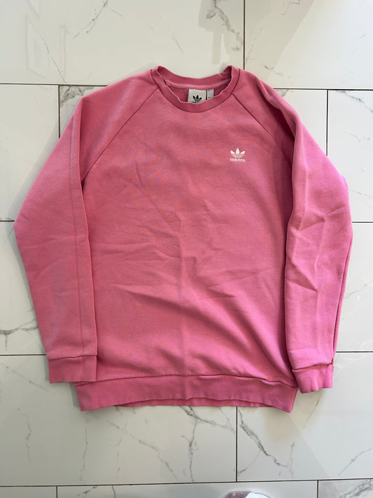 Pink Modern Adidas Crewneck (L)