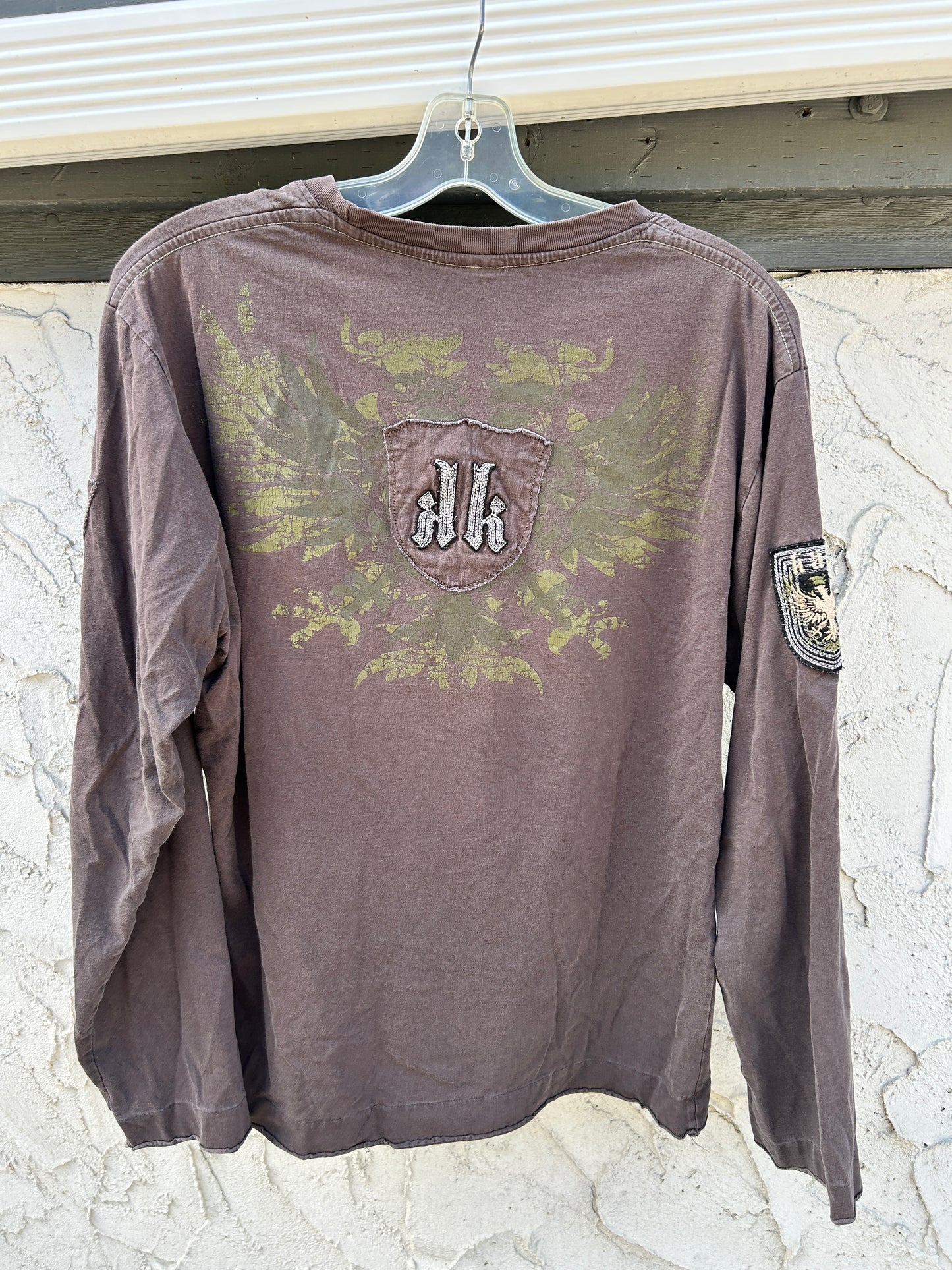 Y2K Meister Brown LS Shirt (L)