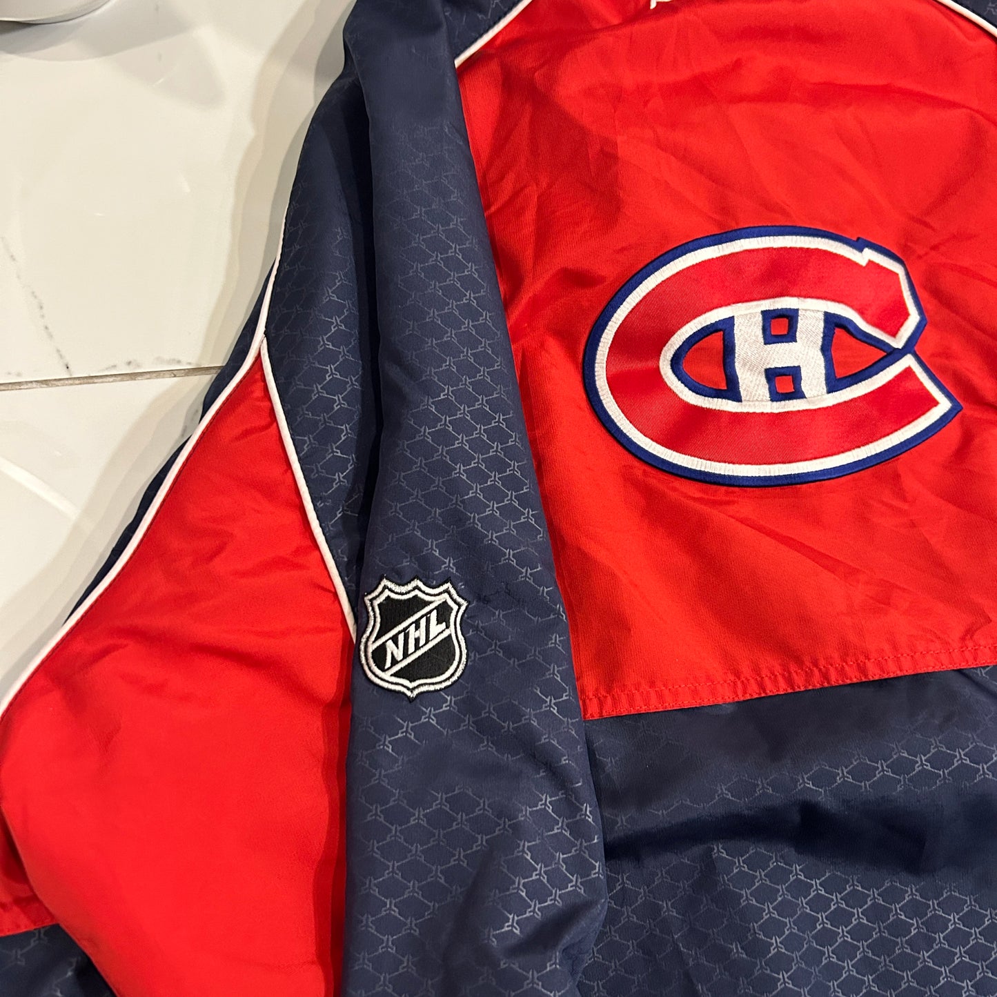 Reebok Montreal Canadians Anorak Jacket (XL)