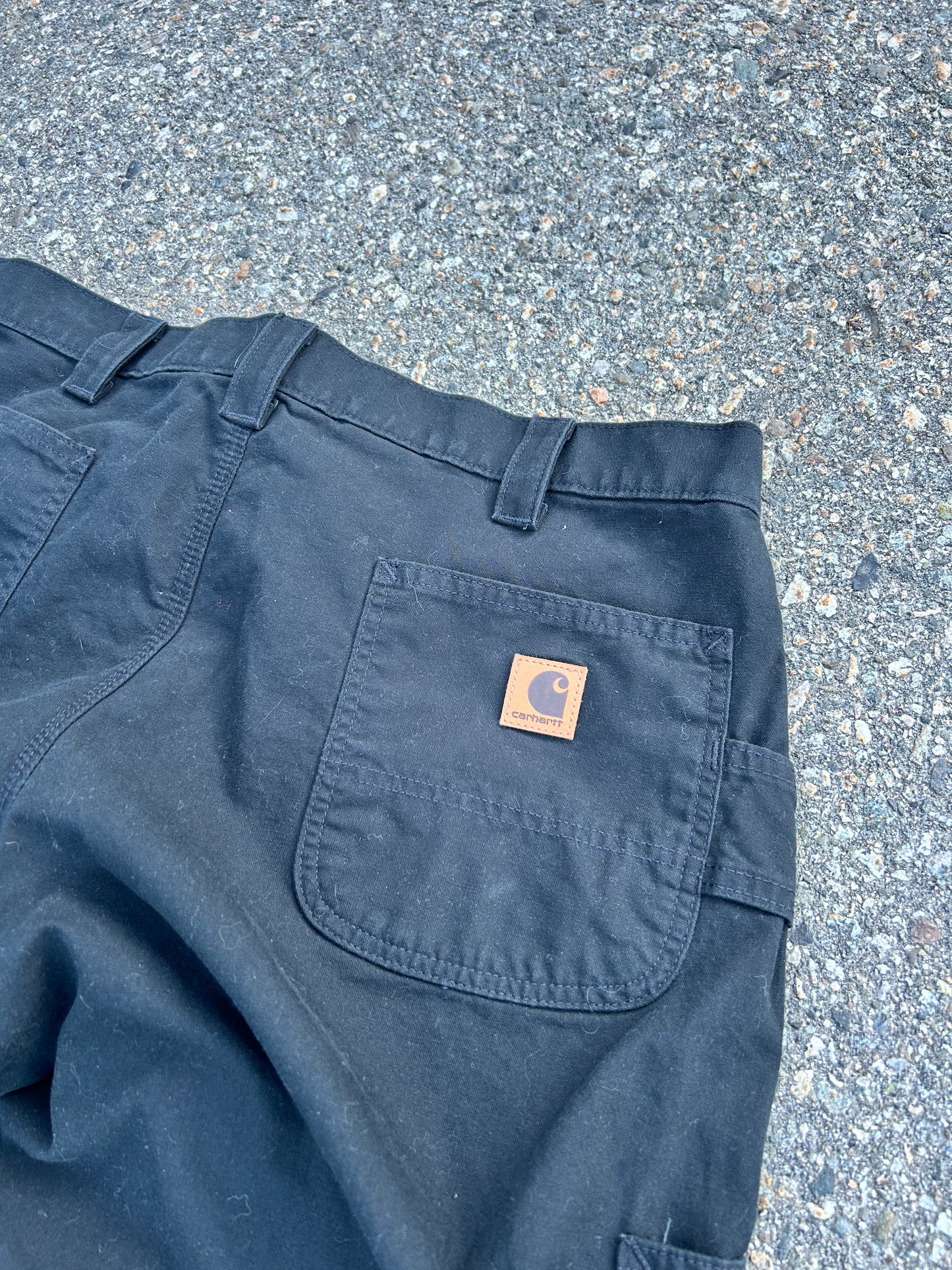 Vintage Black Carhartt Dungarees (40x30)