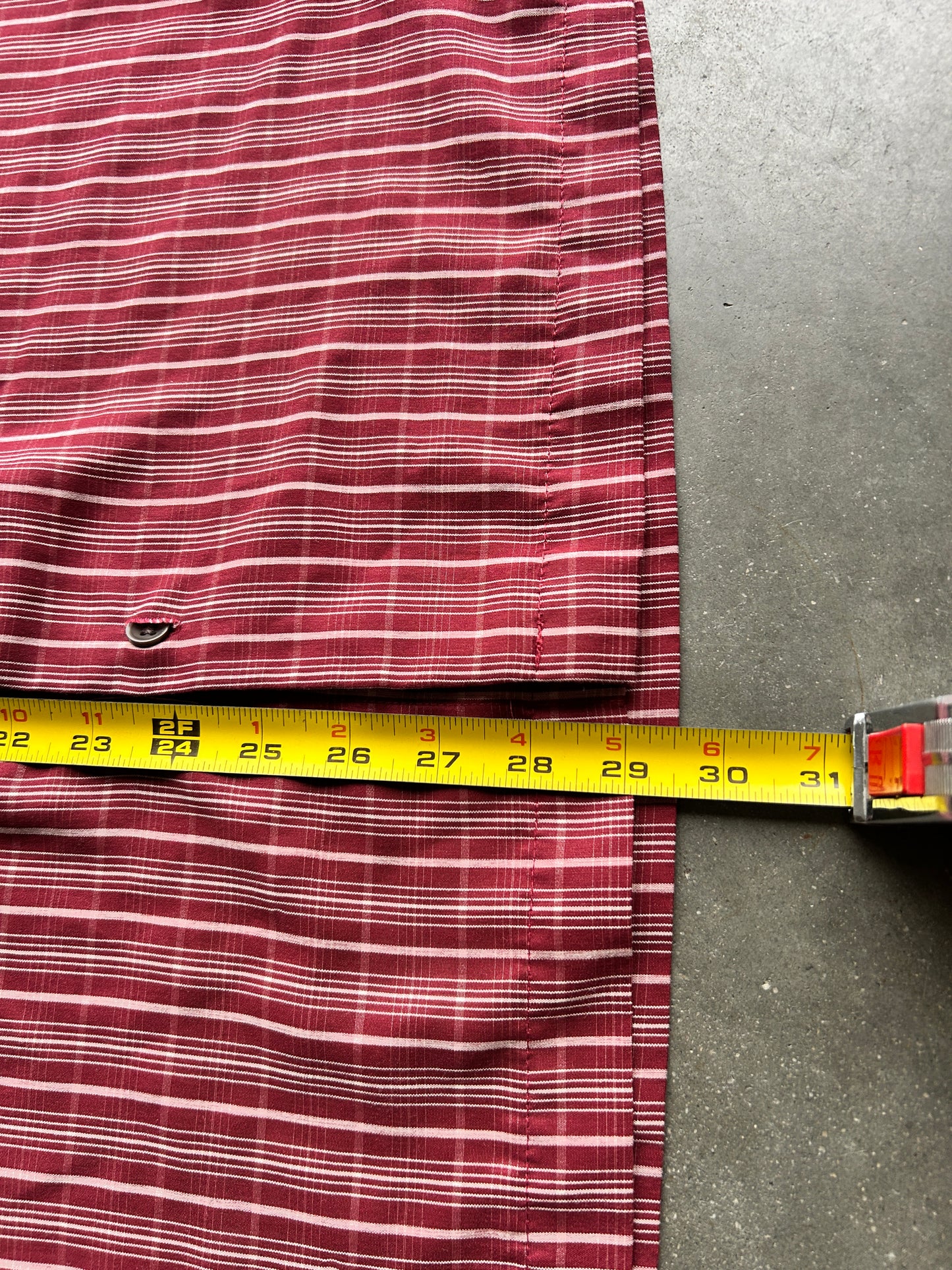 Granola Denver Hayes Red Button Up (XL)