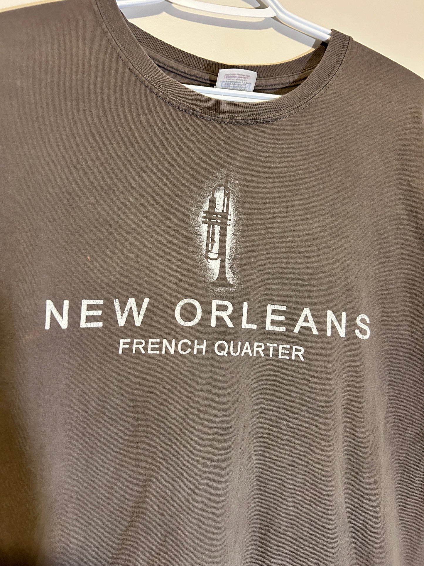 Faded New Orleans French Quarter Tee (XL)