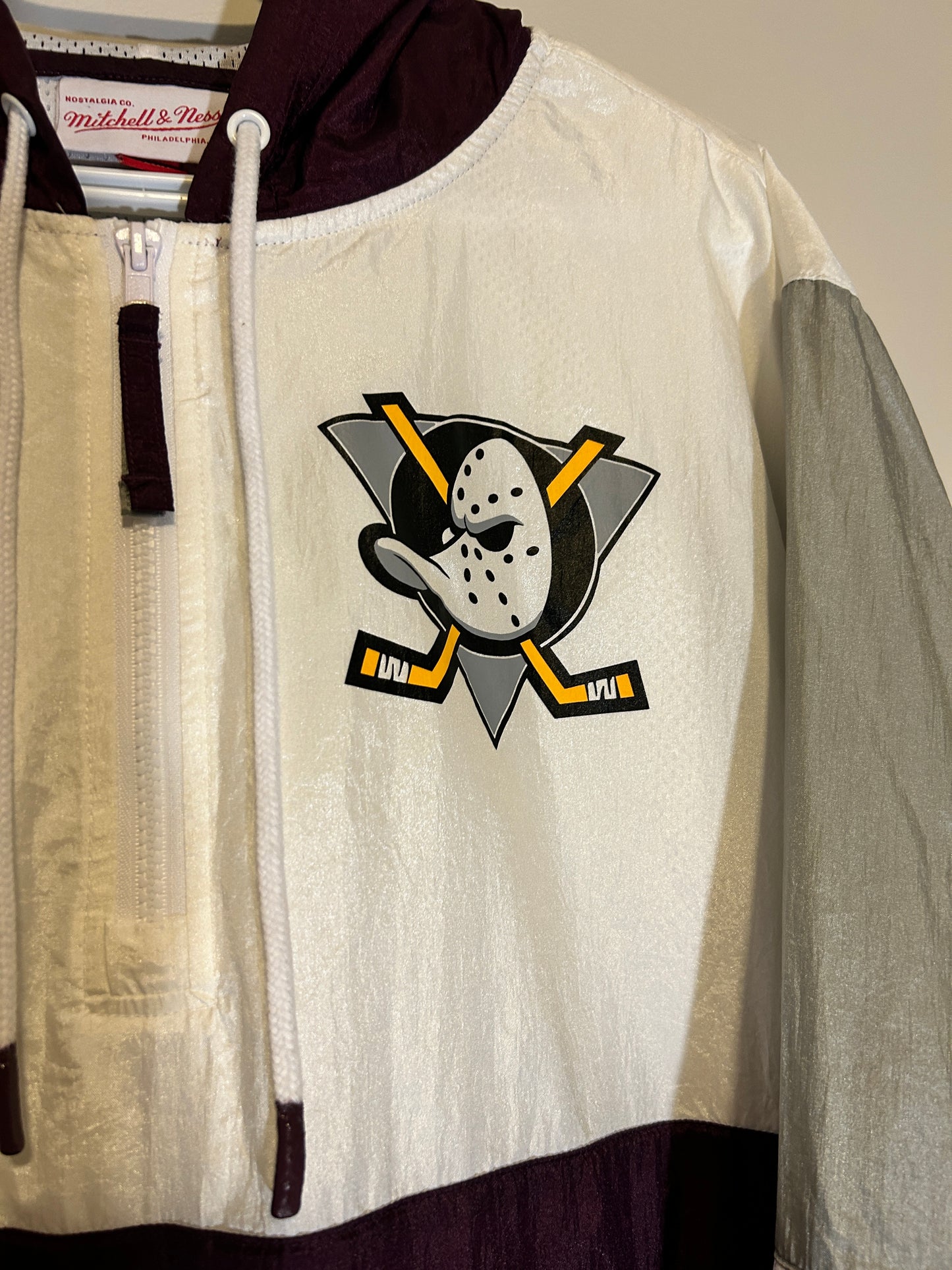 Mighty Ducks Mitchell and Ness Anorak (XL)