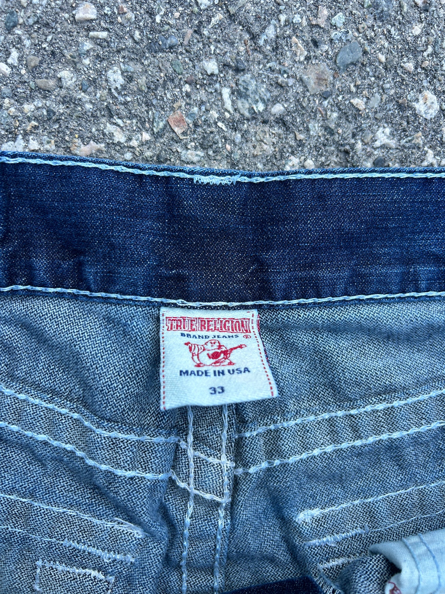 Vintage True Religion Flare Jeans (33x32)