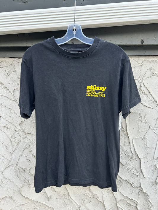 Vintage Stussy Yellow Surfer Tee (M)