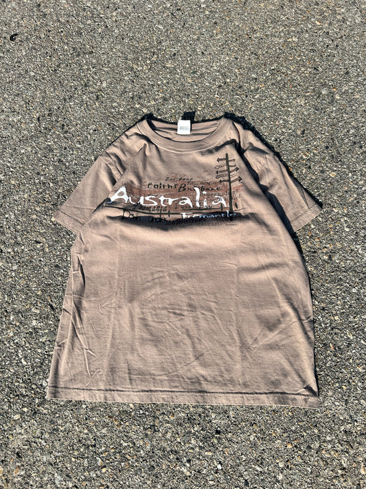 Vintage Australia Spellout Tee (L)