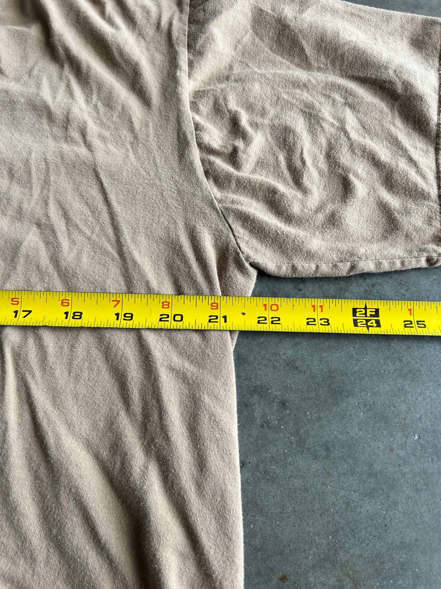 Y2K Beige Randy Tee (M)