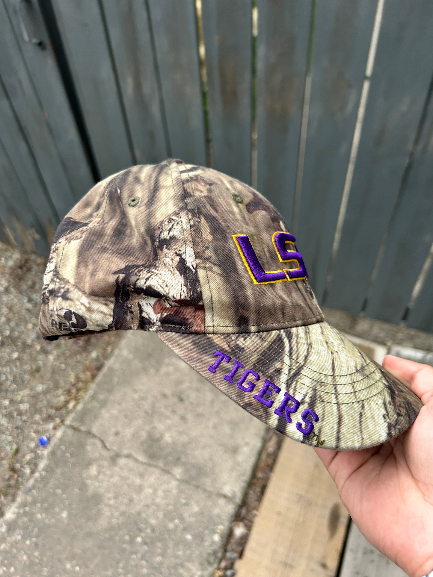 LSU Russel Athletic Camo Adjustable Hat